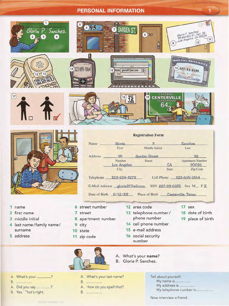 Personal information and Family 封面
