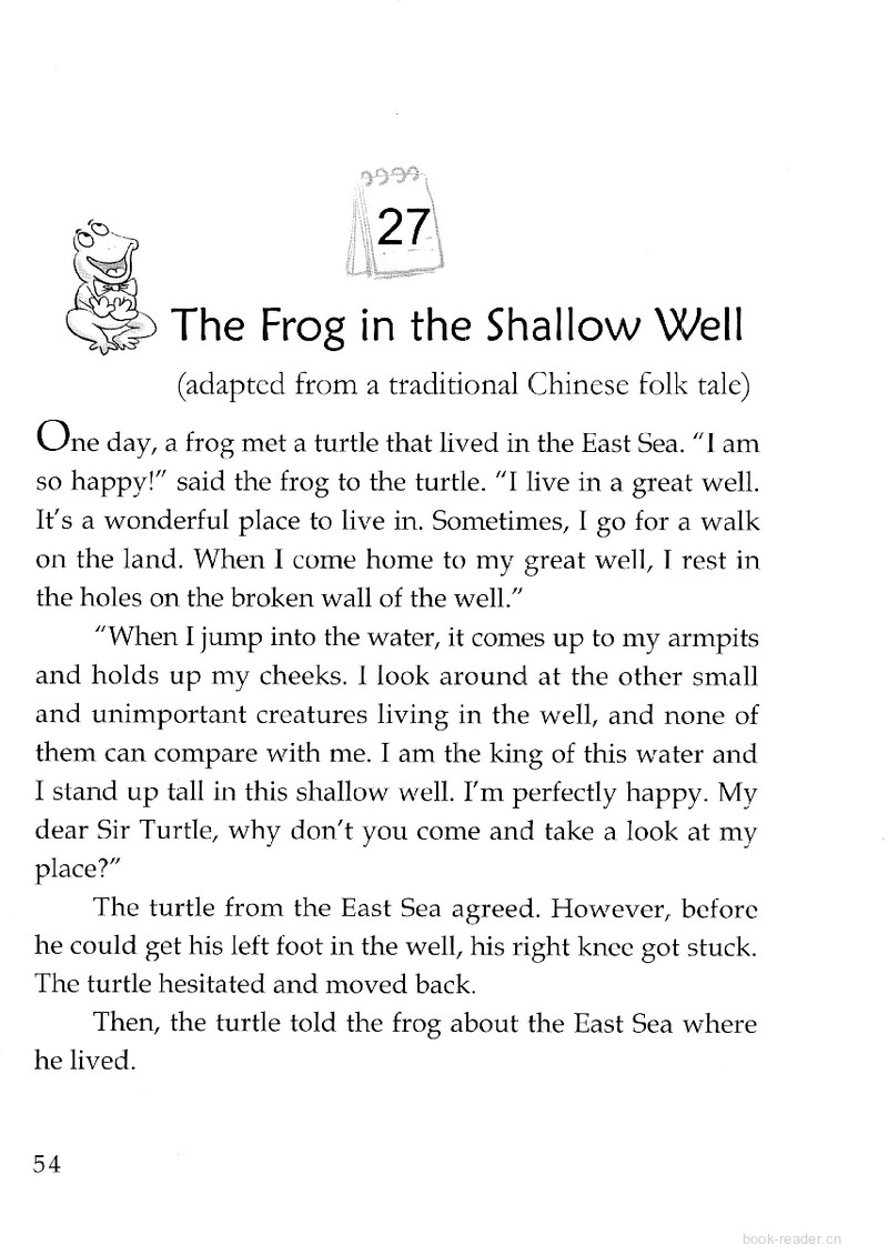 The Frog in the Shallow Well