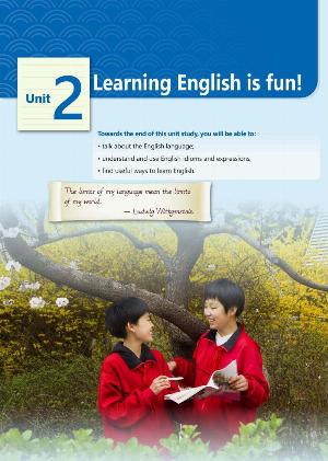 Unit 2 Learning English is fun!