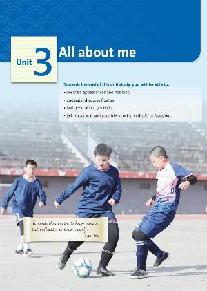 Unit 3 All about me