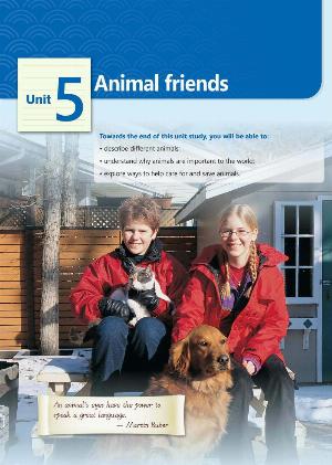Unit 5 Animal friends