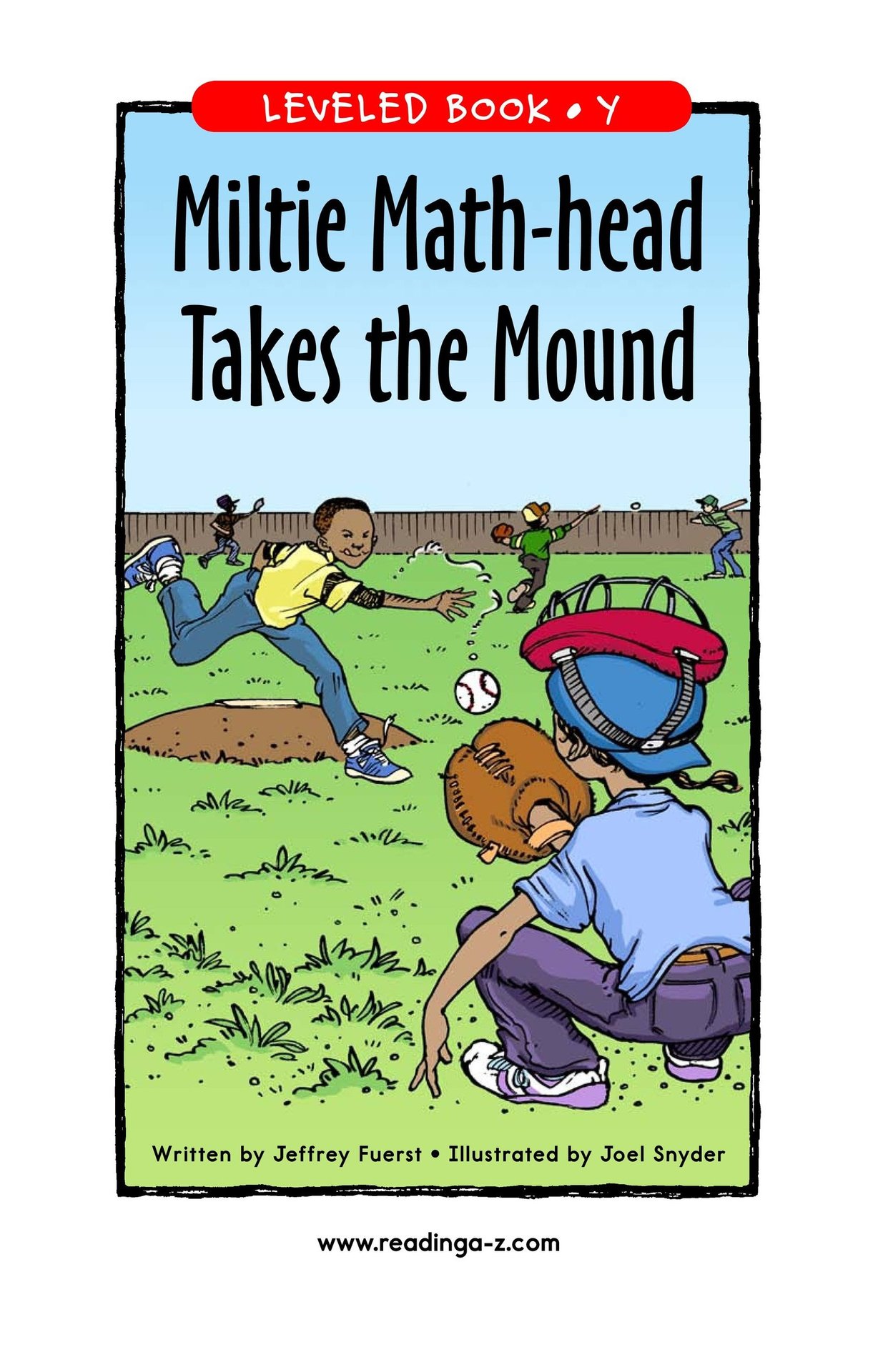 Miltie Math-Head Takes the Mound