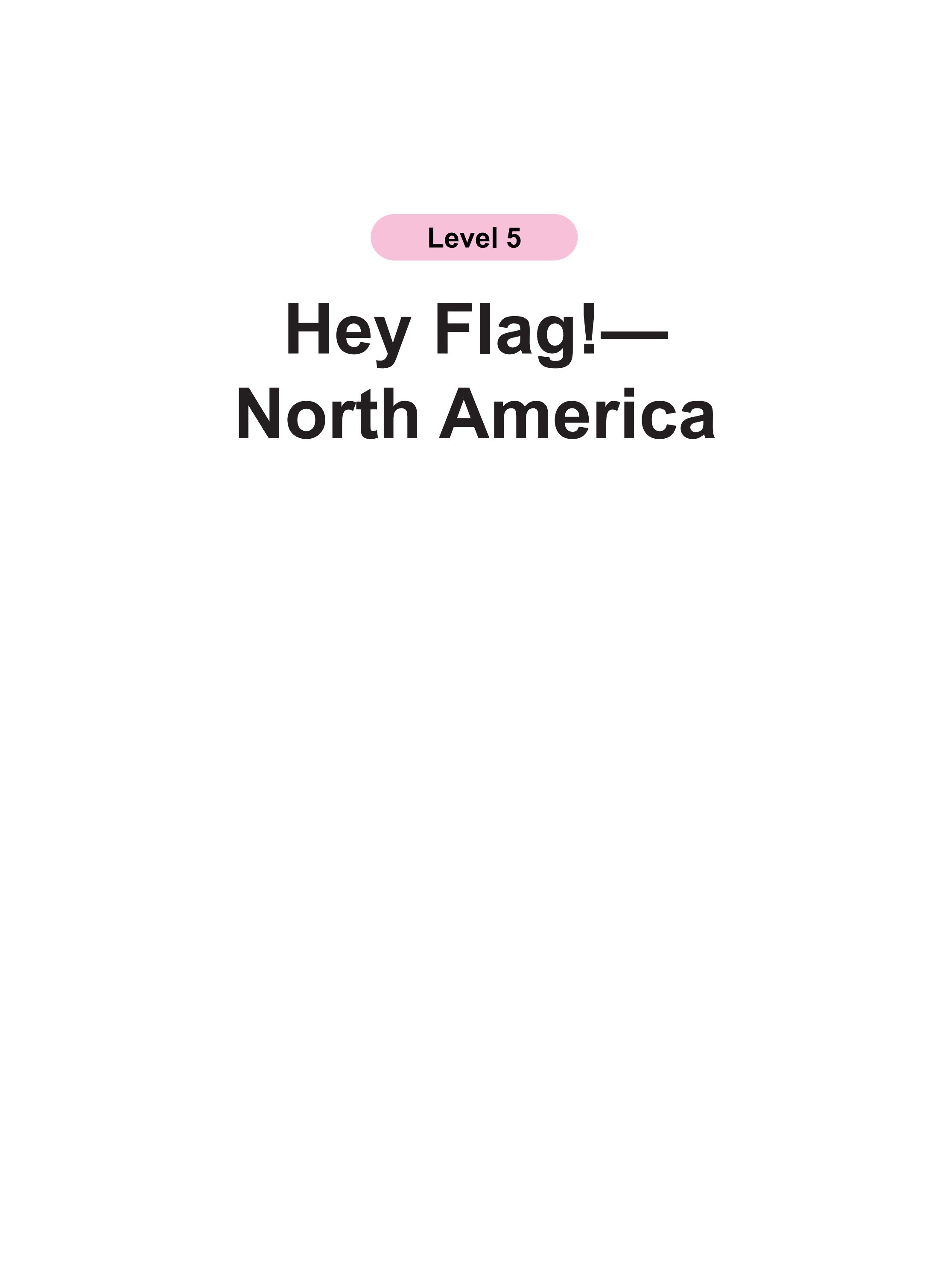 Hey Flag!—  North America
