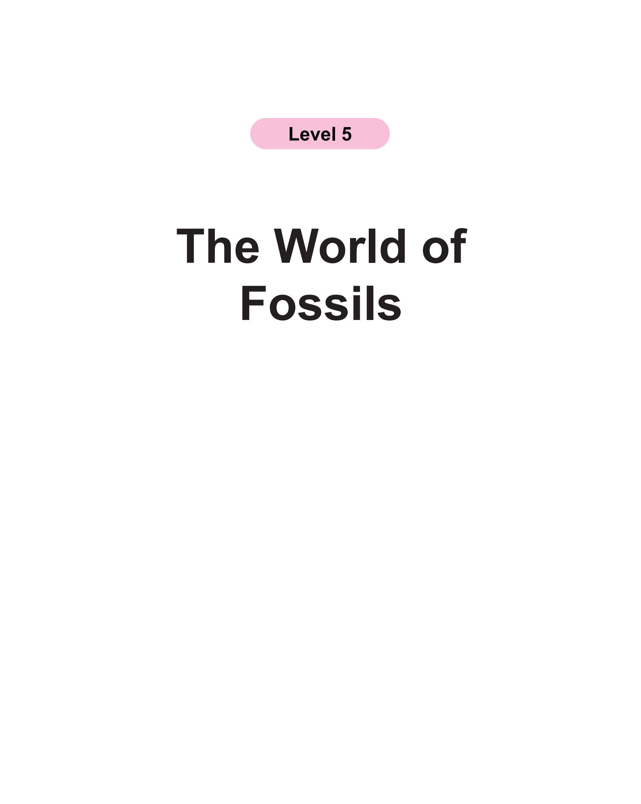 The World of Fossils