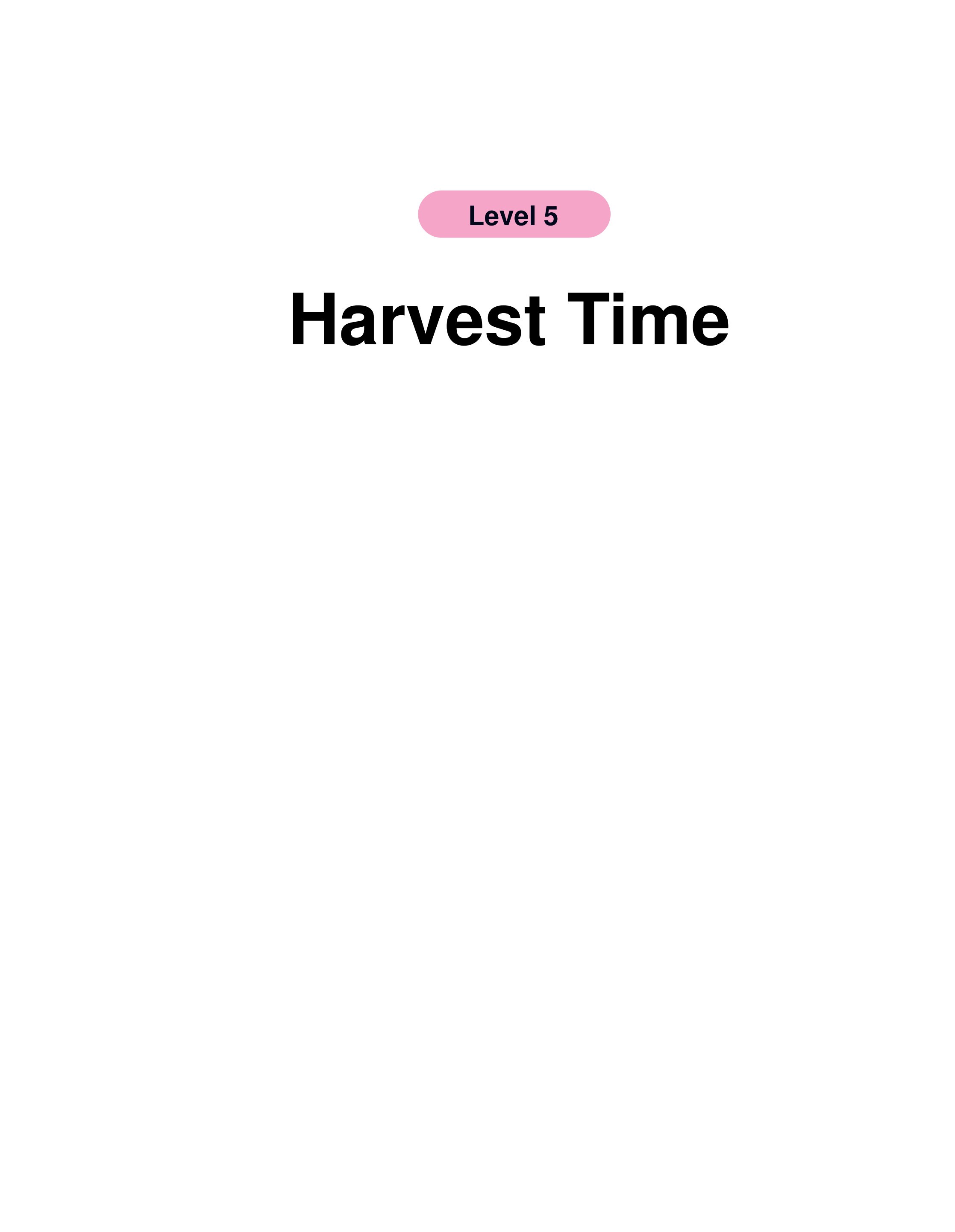 Harvest Time