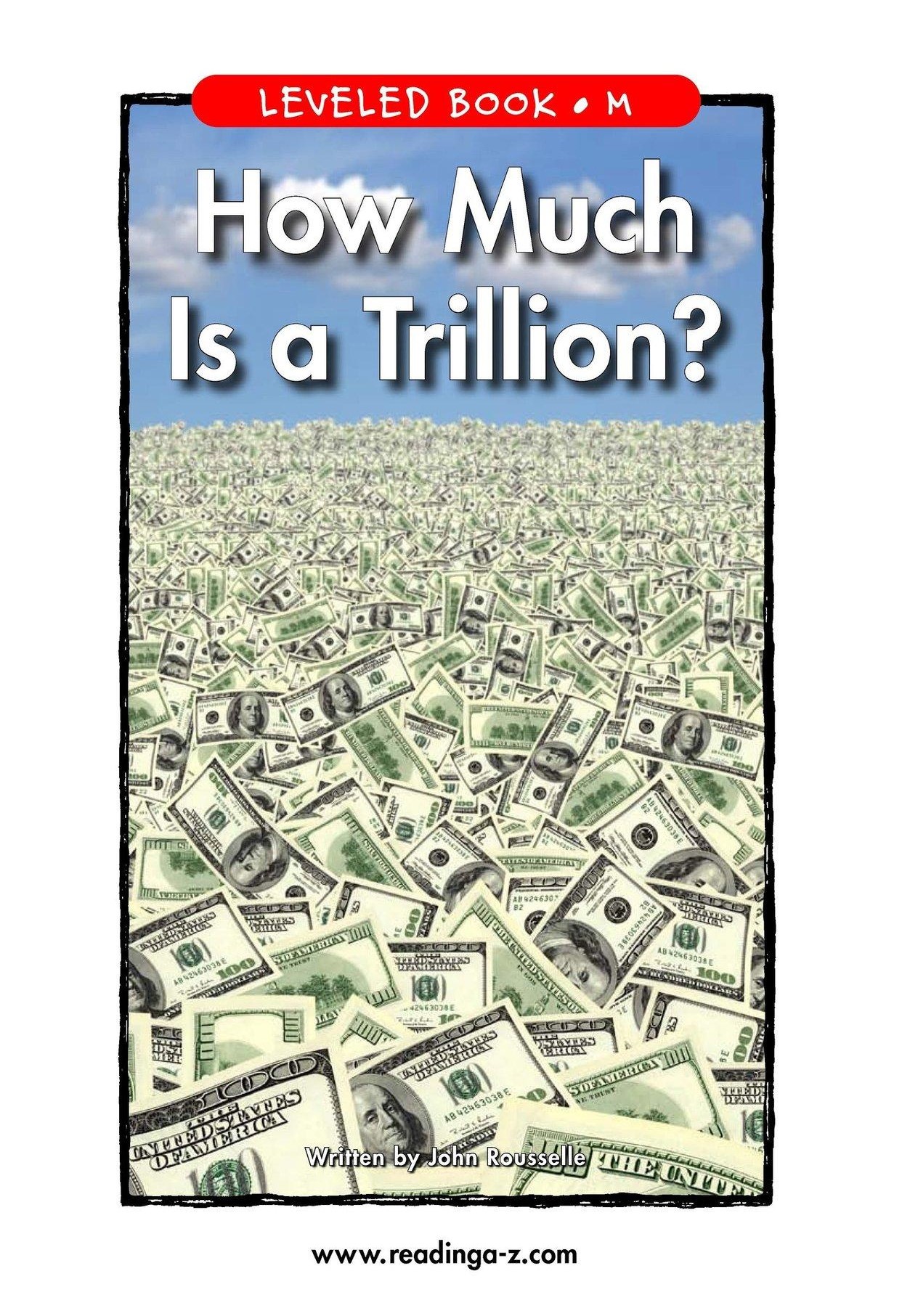 How Much Is a Trillion