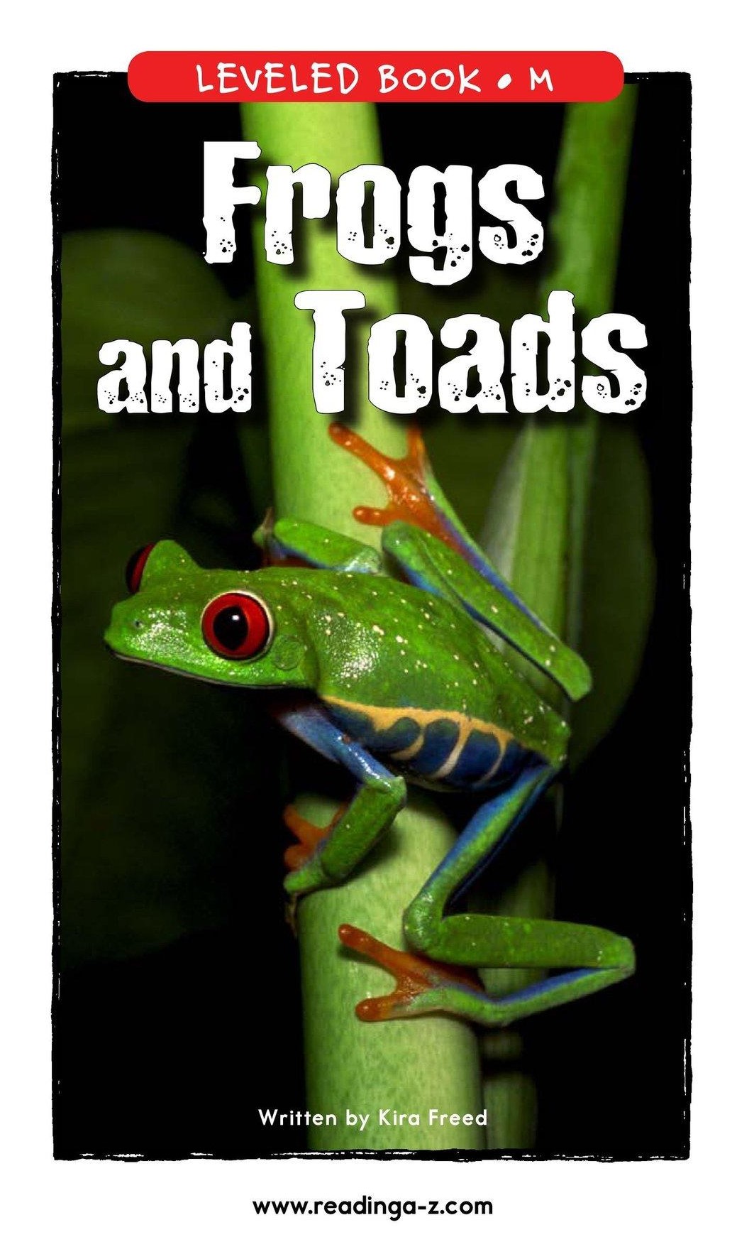 Frogs and Toads