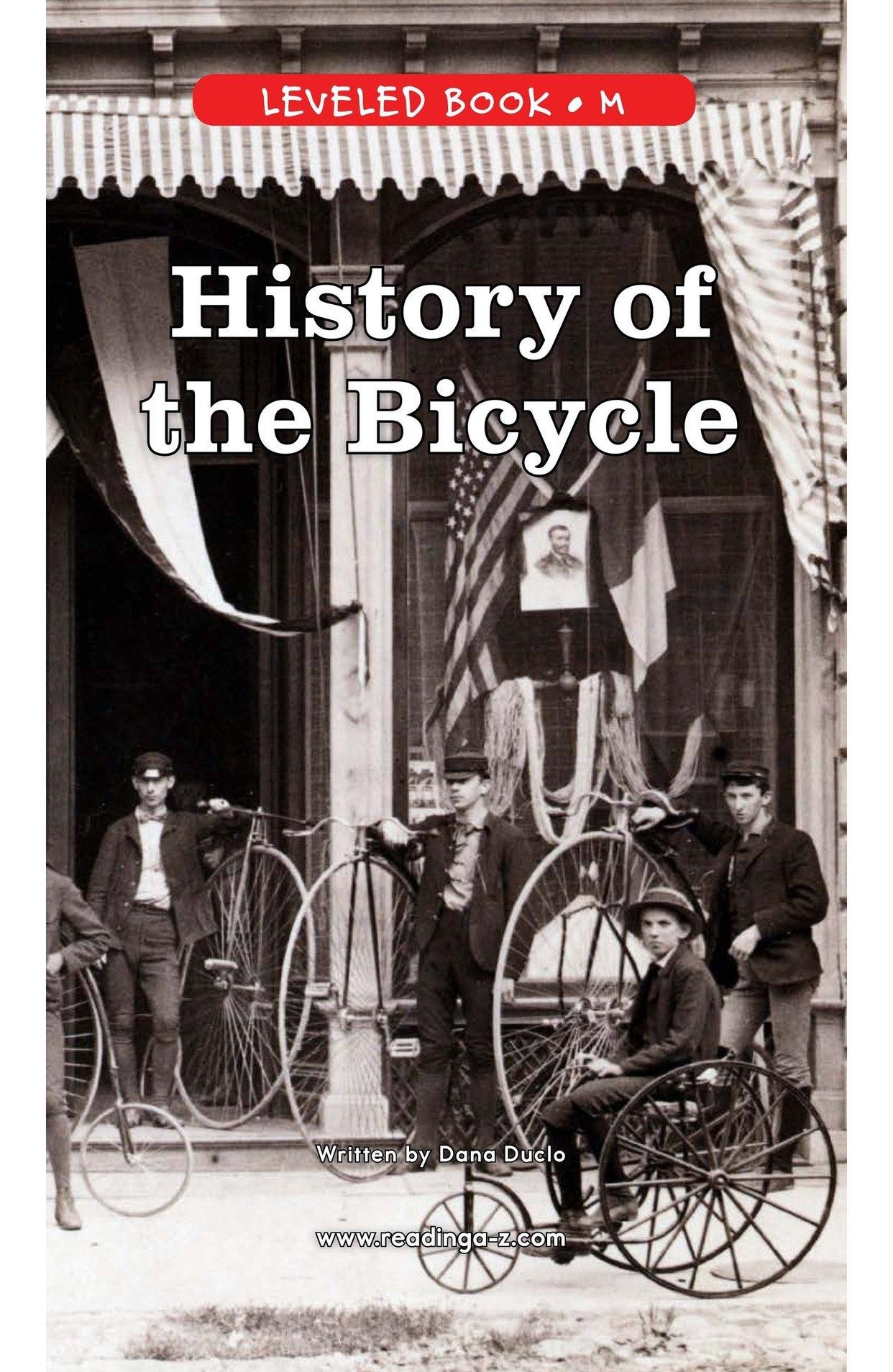 History of the Bicycle