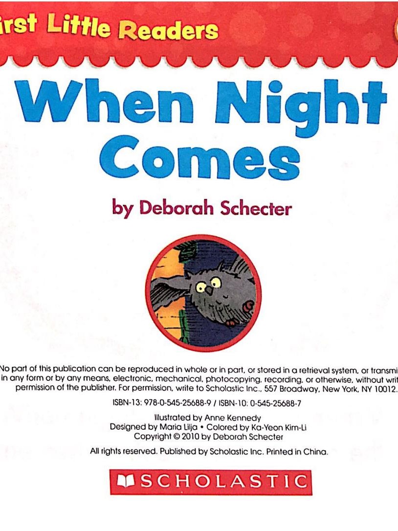 When night comes