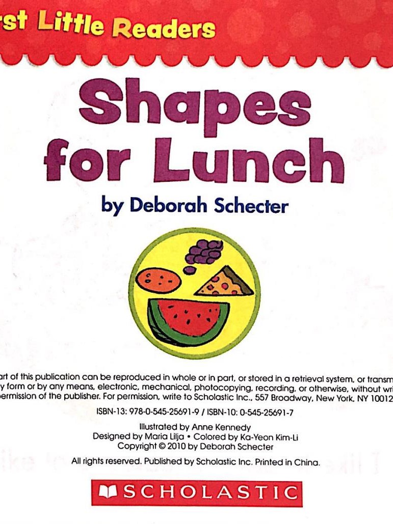 Shapes for lunch