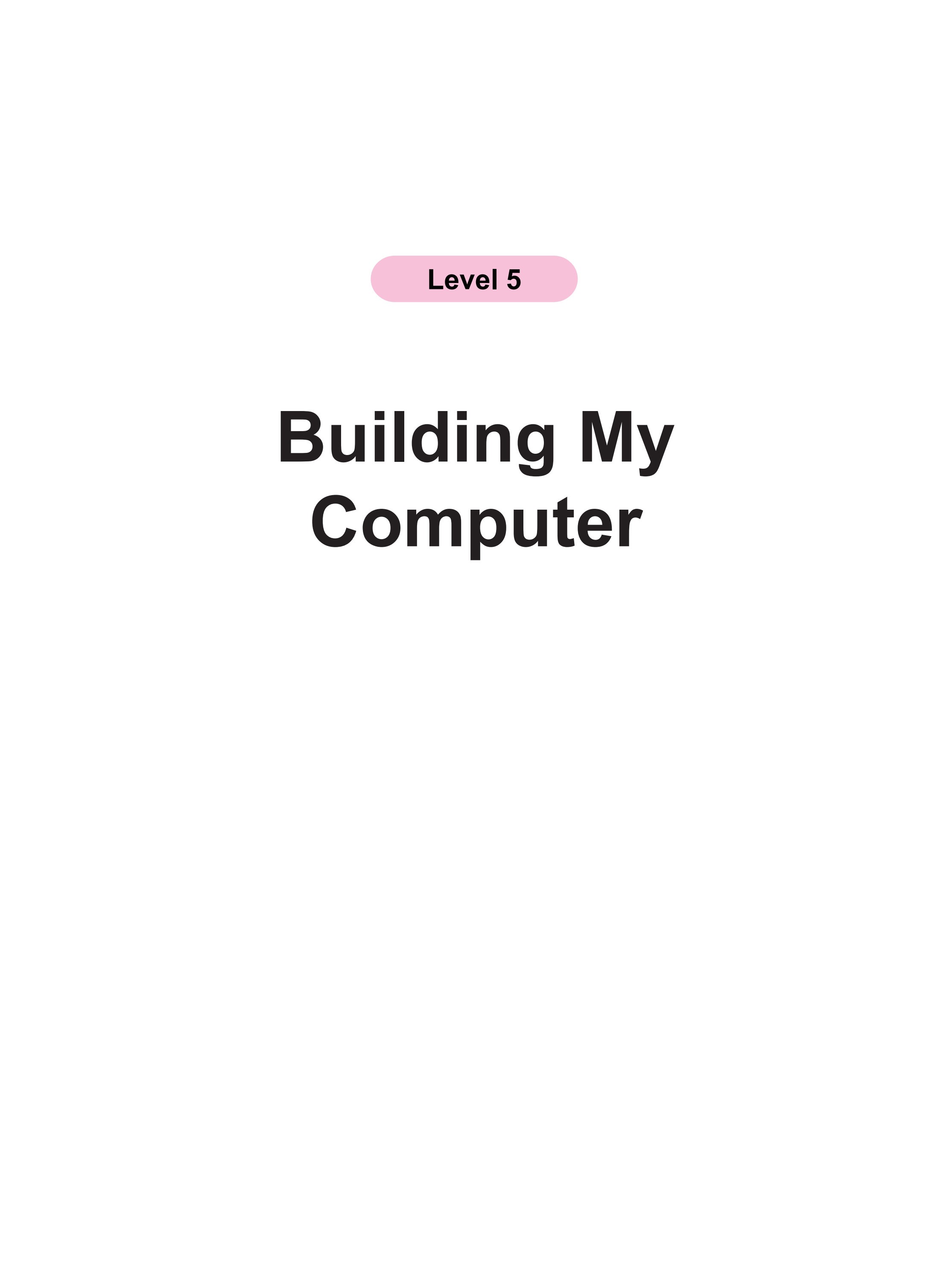 Building My Computer