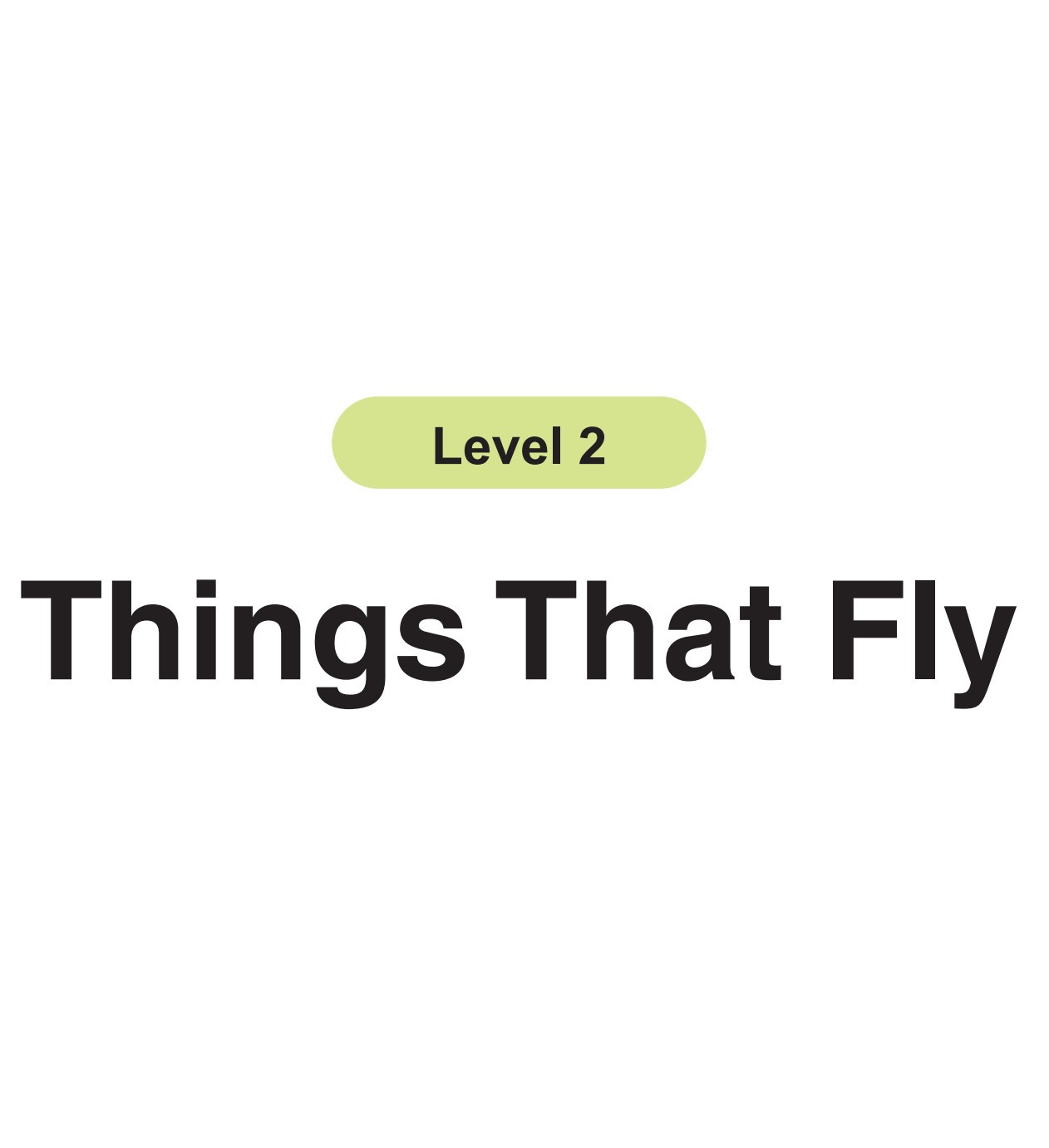 Things That Fly