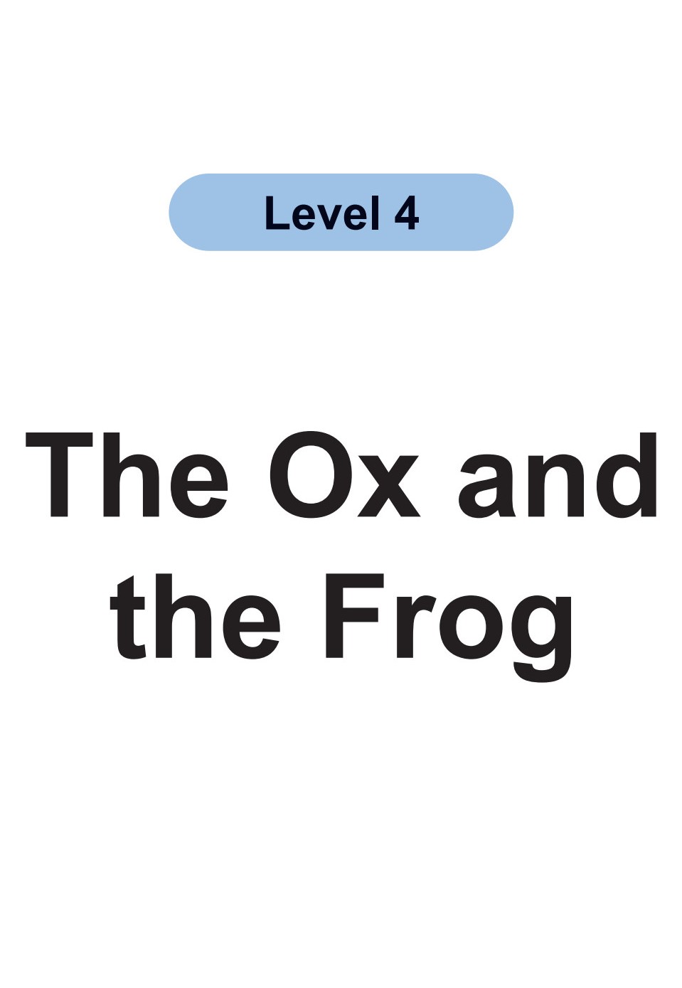 The Ox and the Frog
