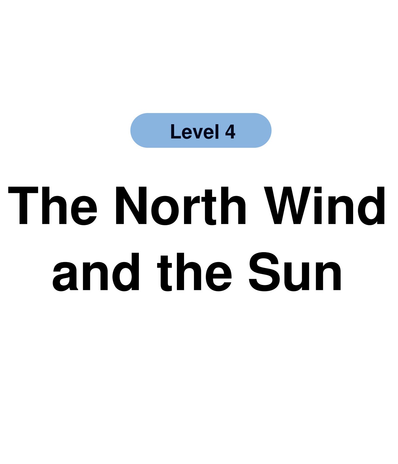The North Wind and the Sun