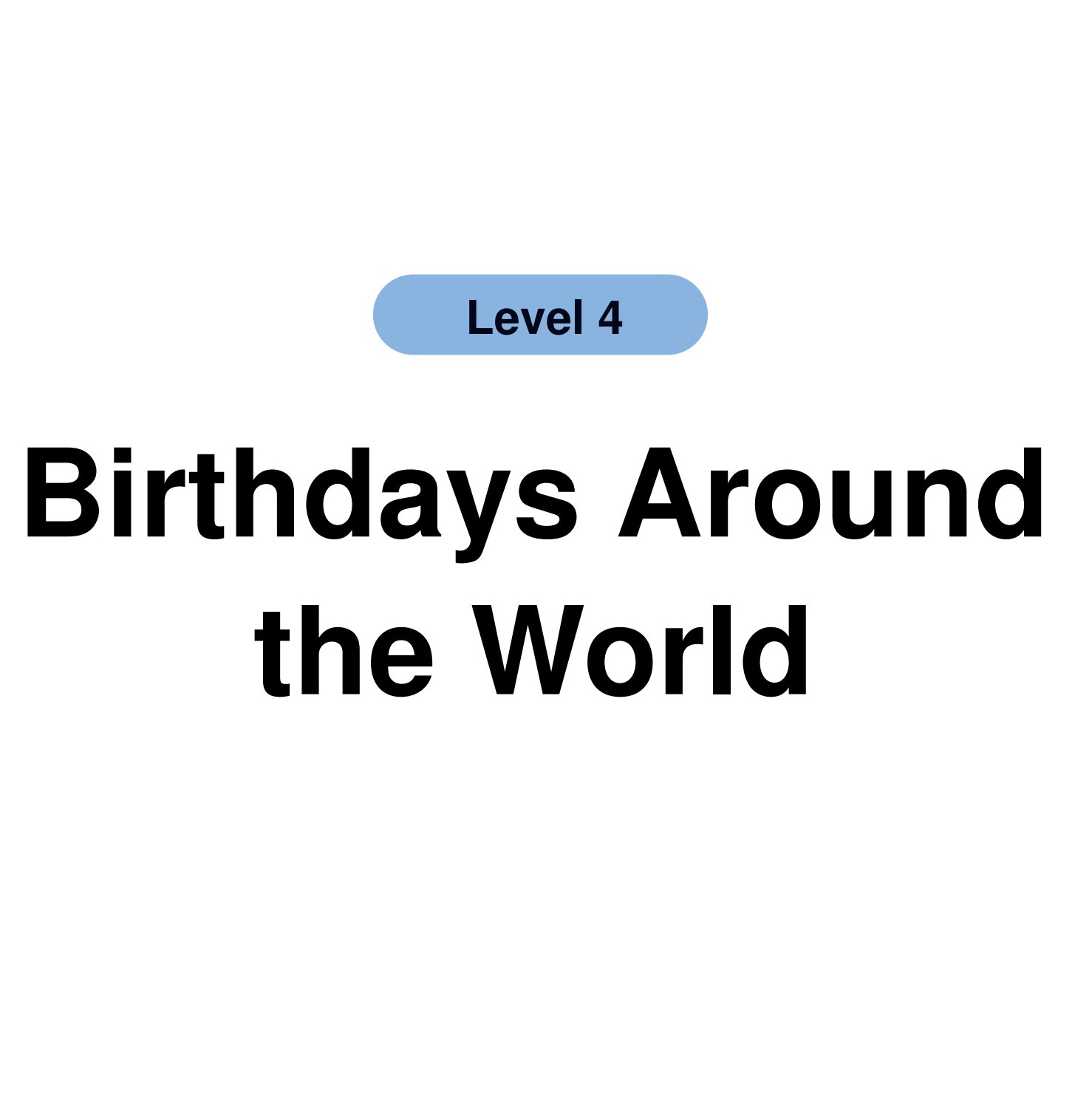 Birthdays Around the World