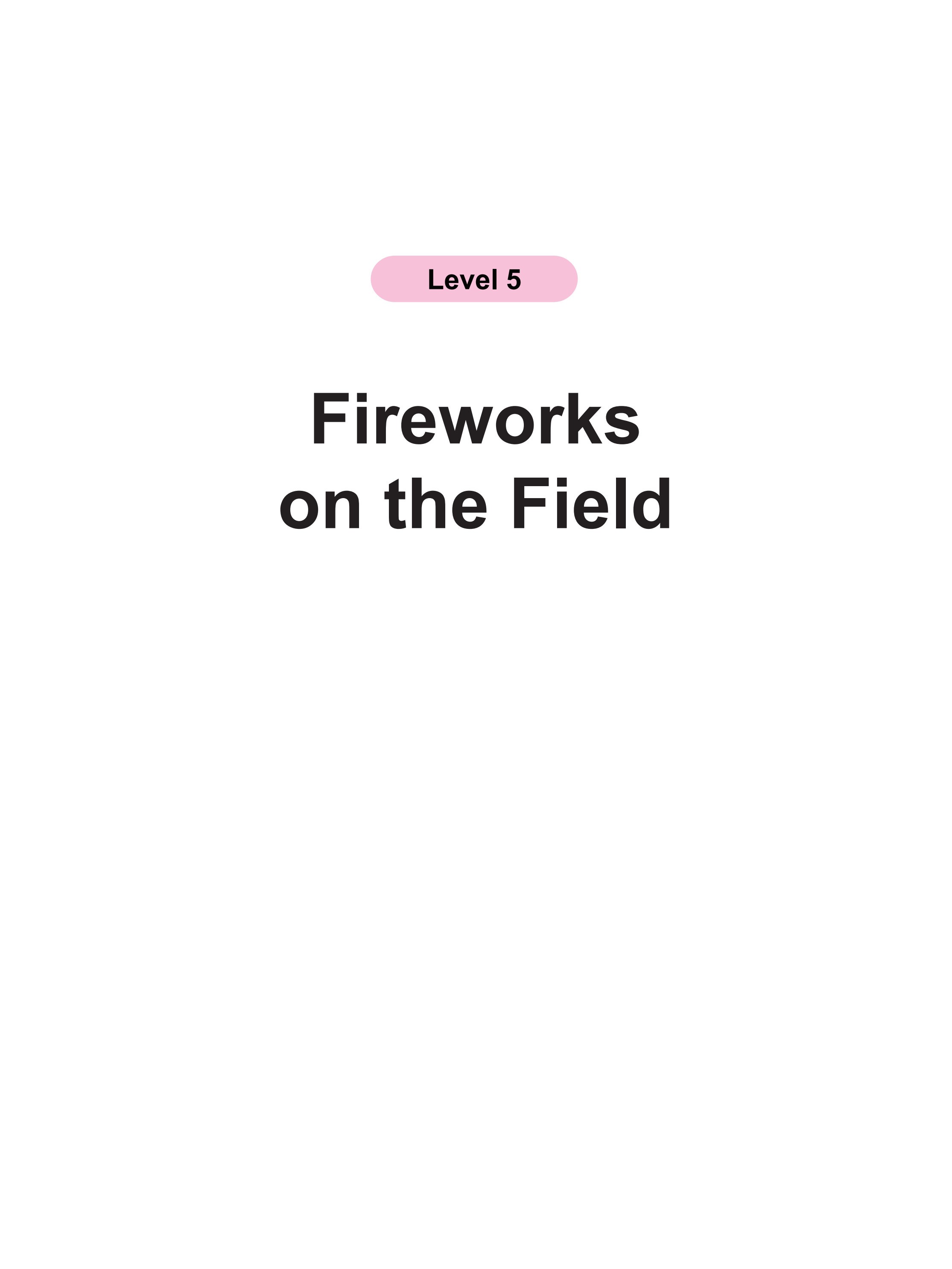 Fireworks on the Field