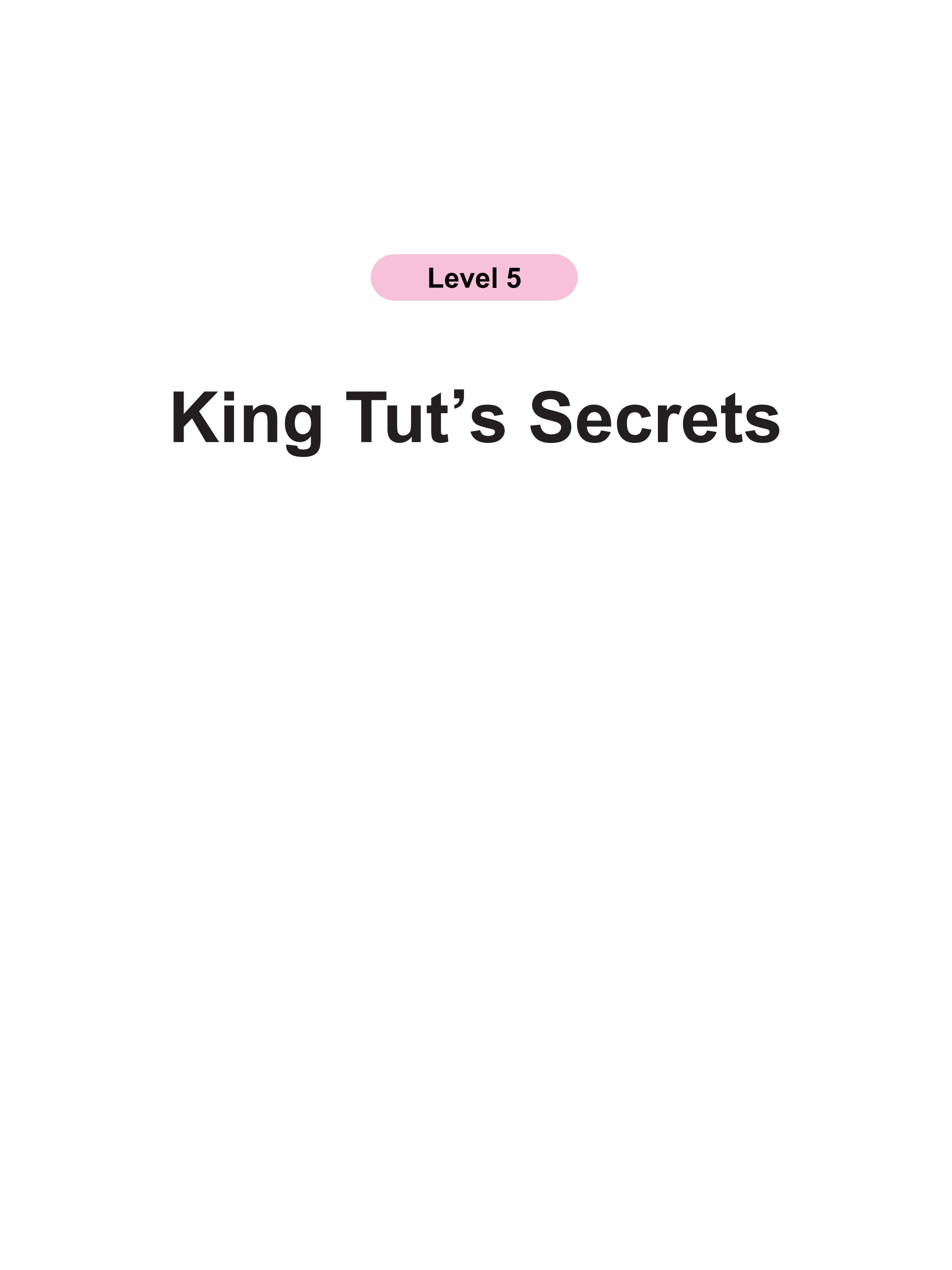 King Tut’s Secrets