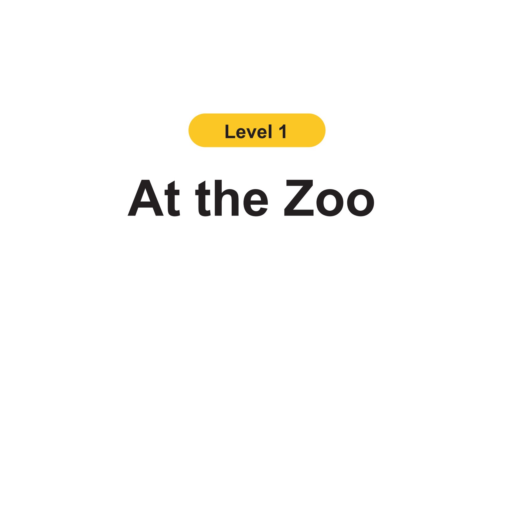 At the Zoo