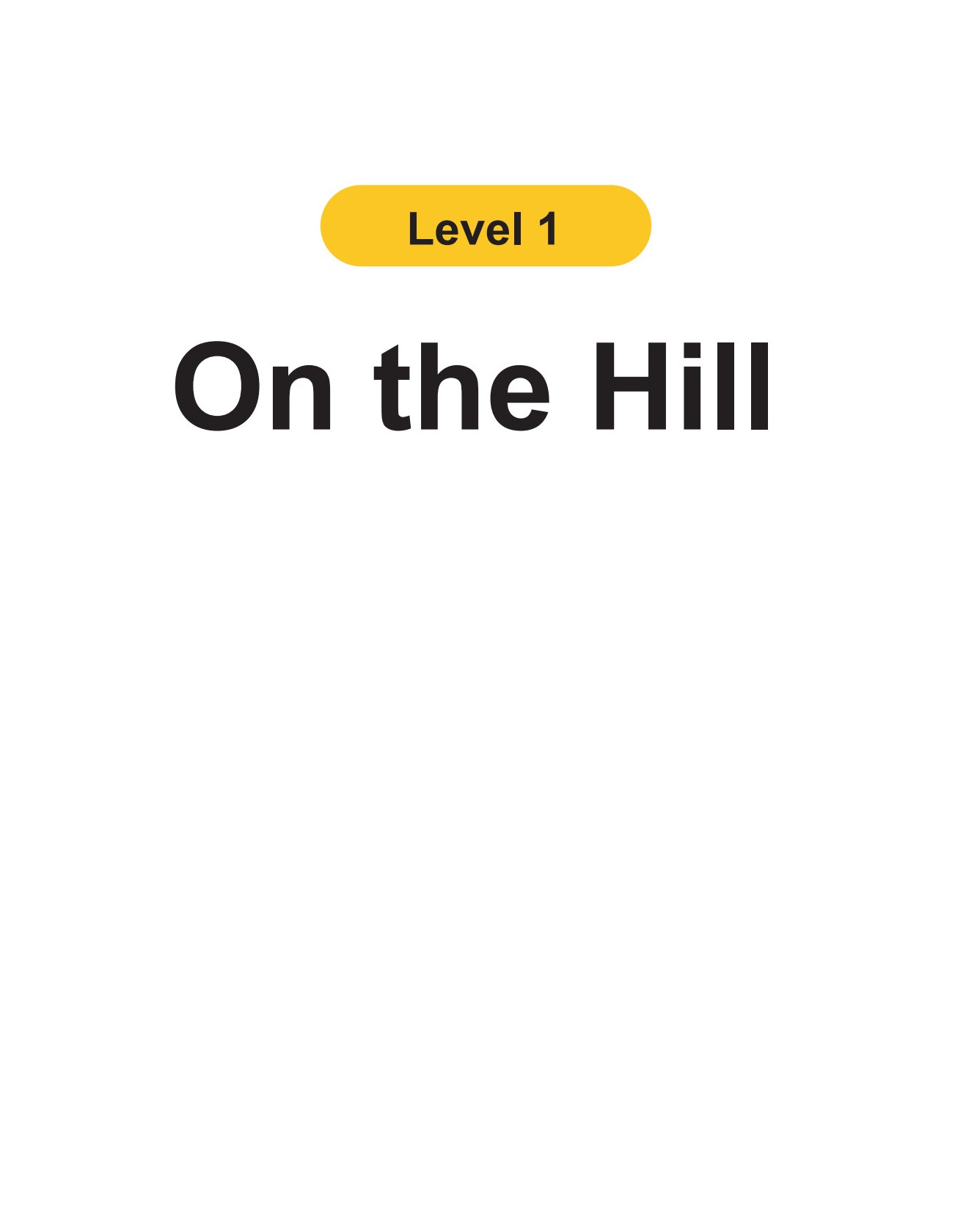 On the Hill