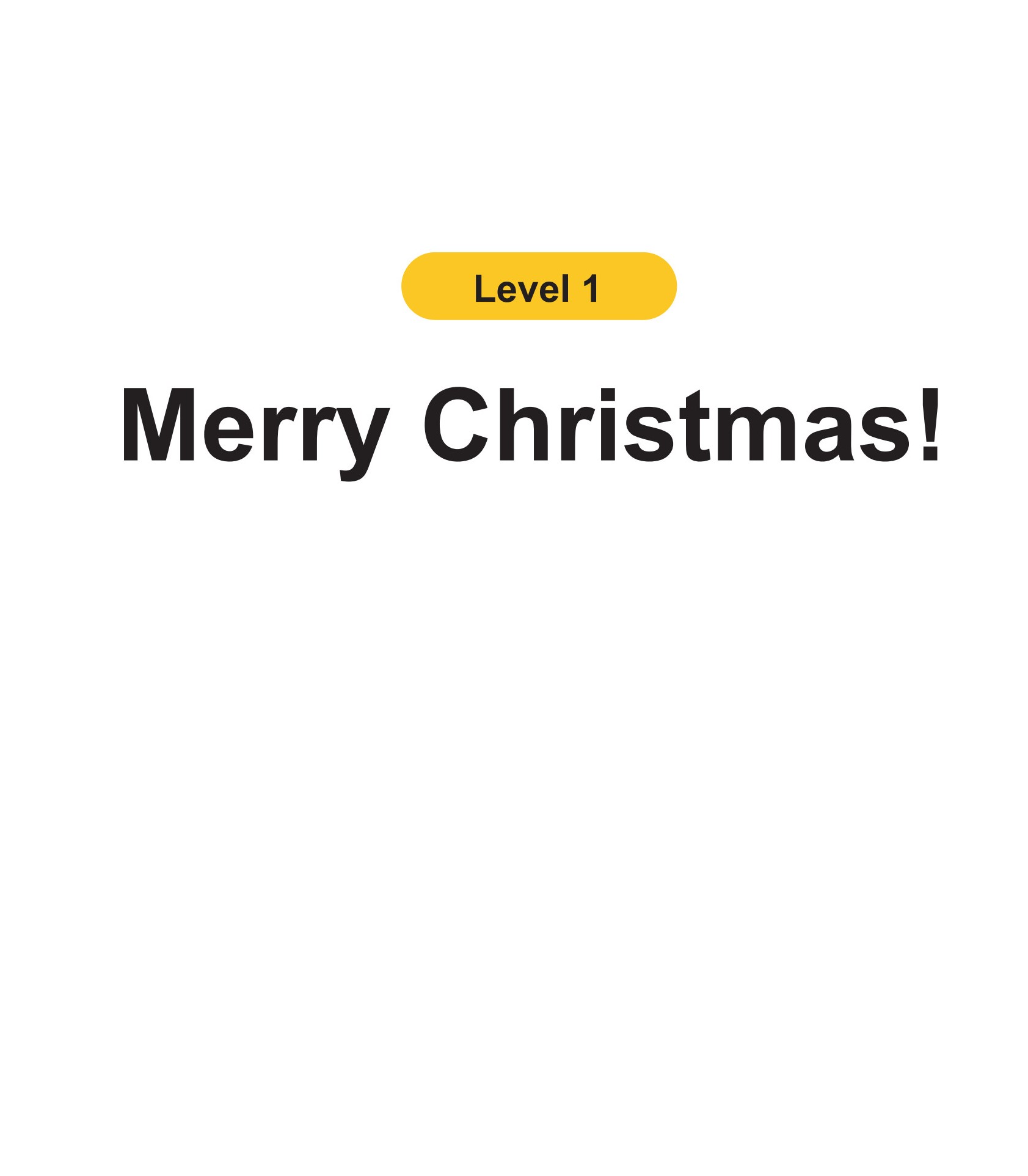 Merry Christmas!