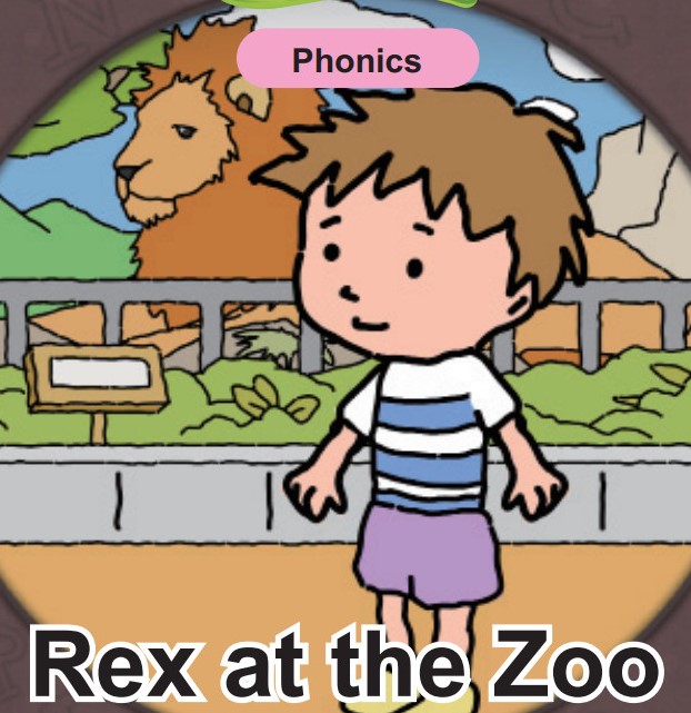 'X', 'Z' words -  Rex at the Zoo