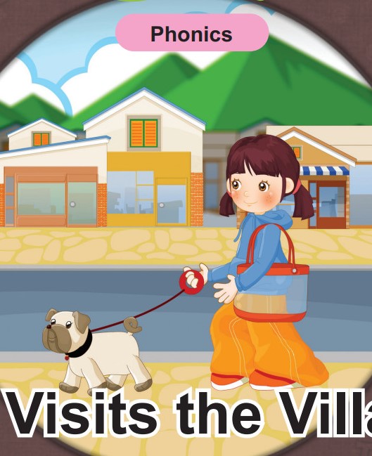 'V' words -  Vic Visits the Village