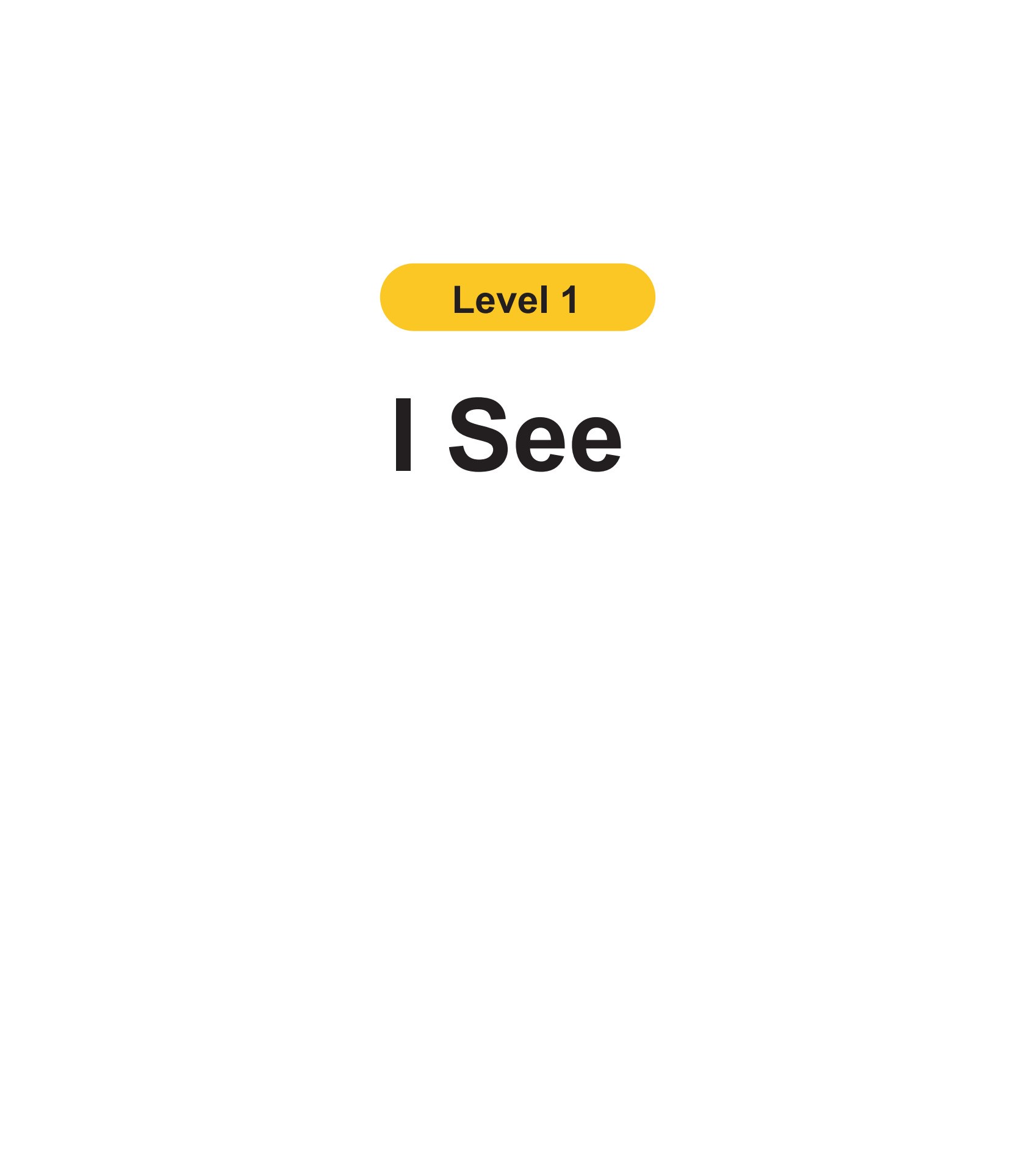 I See