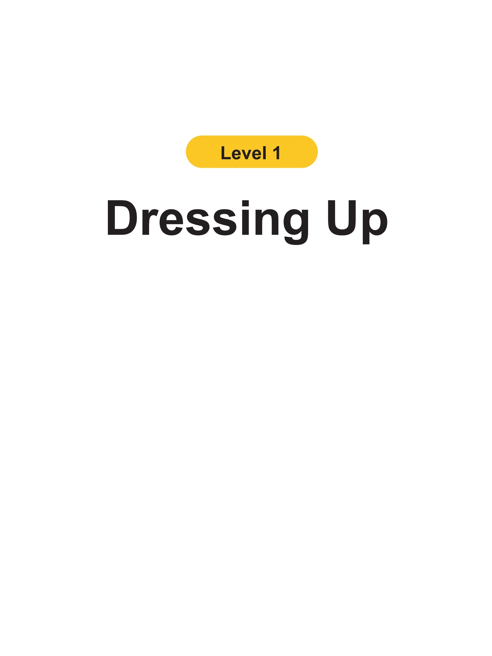 Dressing Up