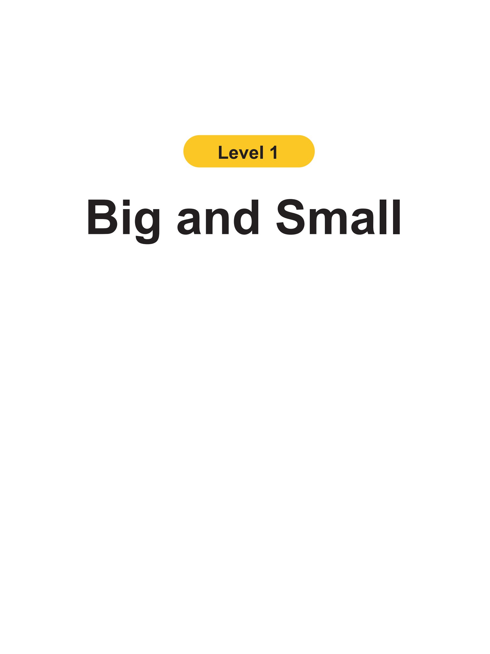 Big and Small