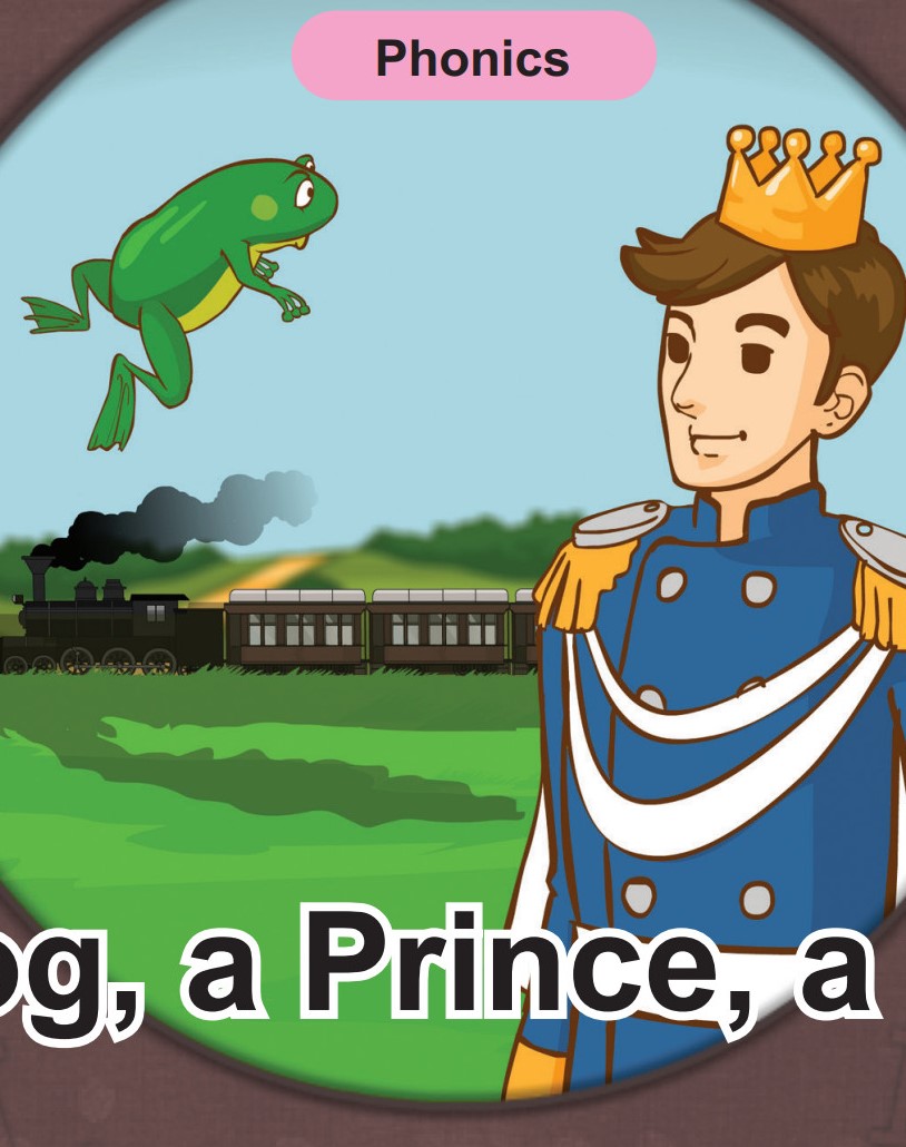'br,' 'dr' words A Frog, a Prince, a Train