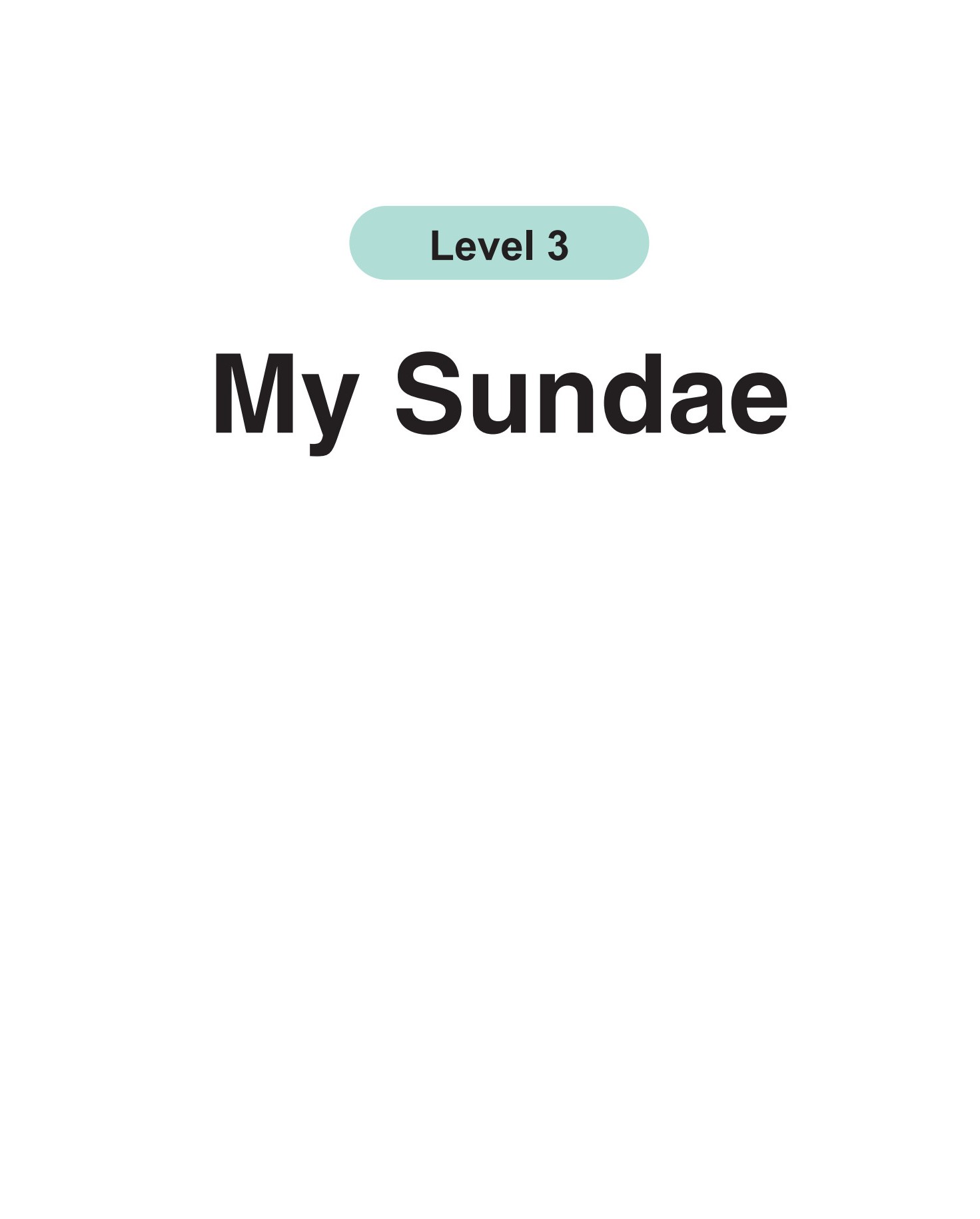 My Sundae
