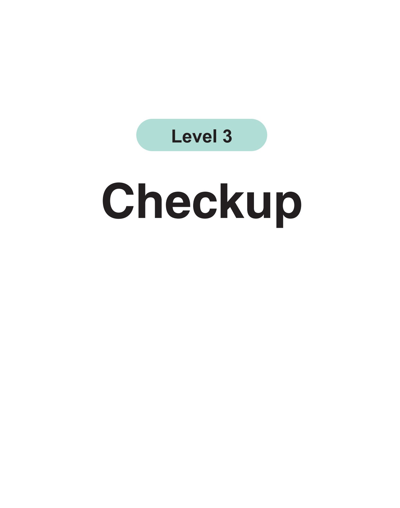 Checkup