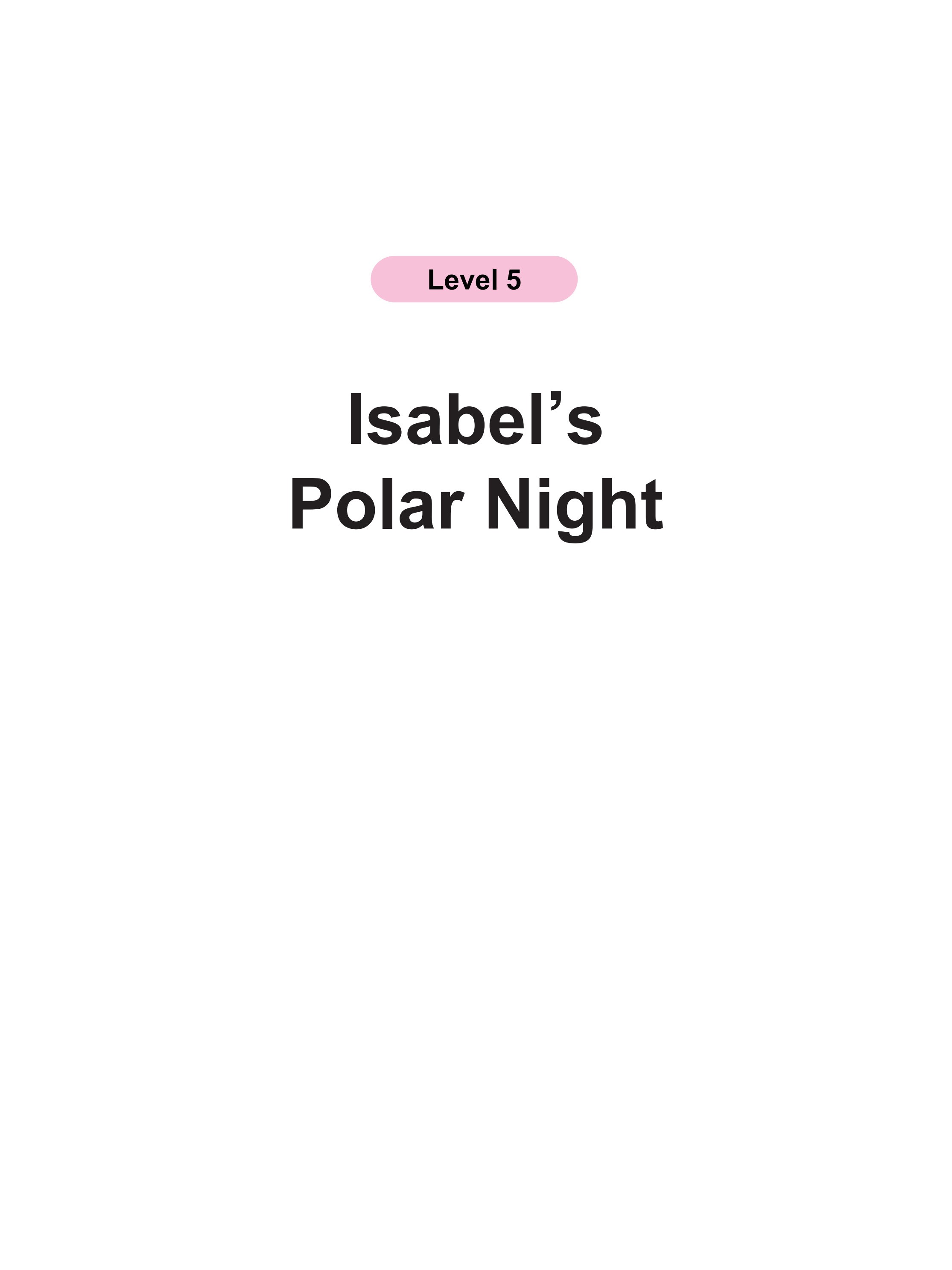 Isabel's Polar Night
