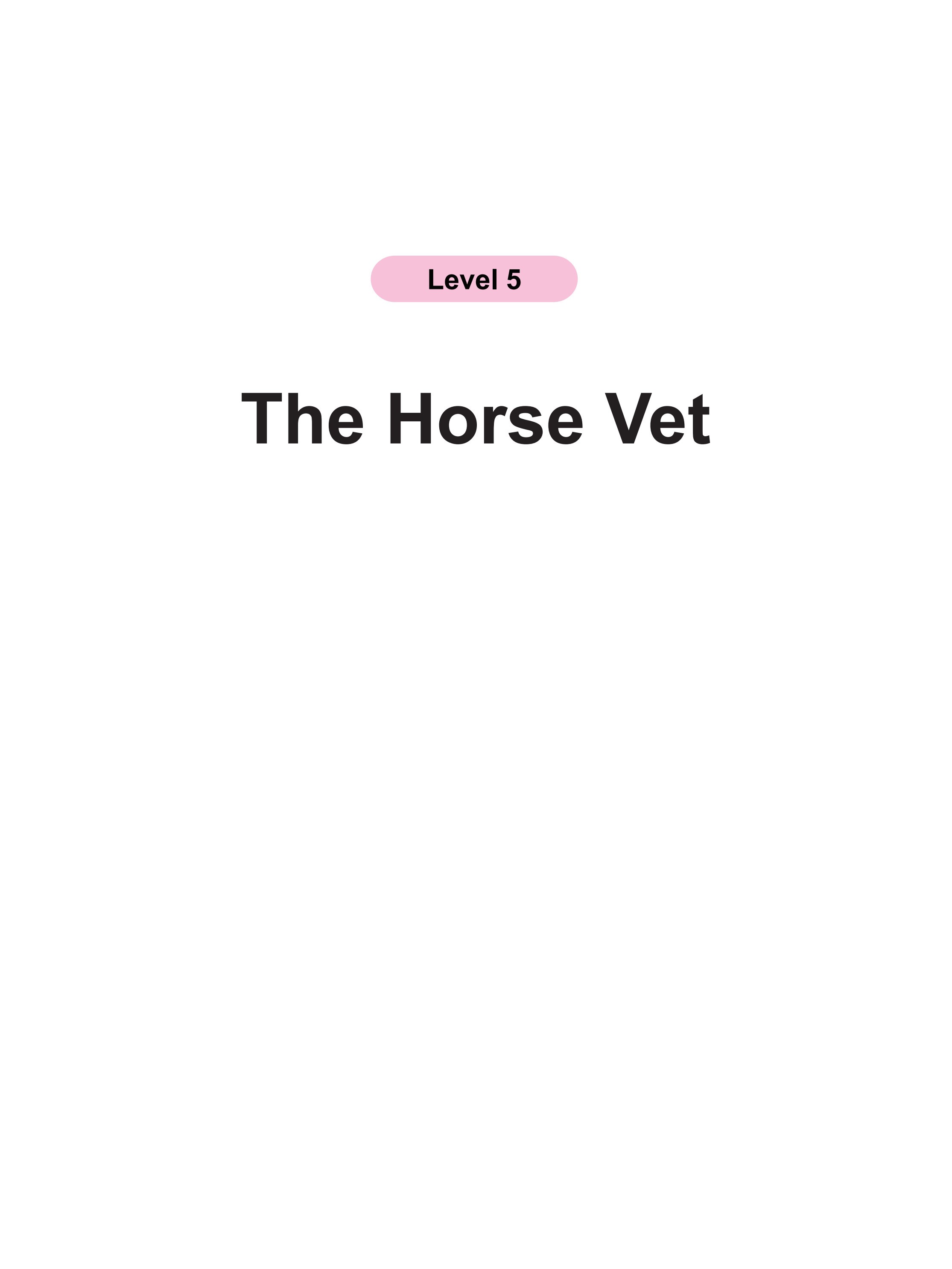 The Horse Vet