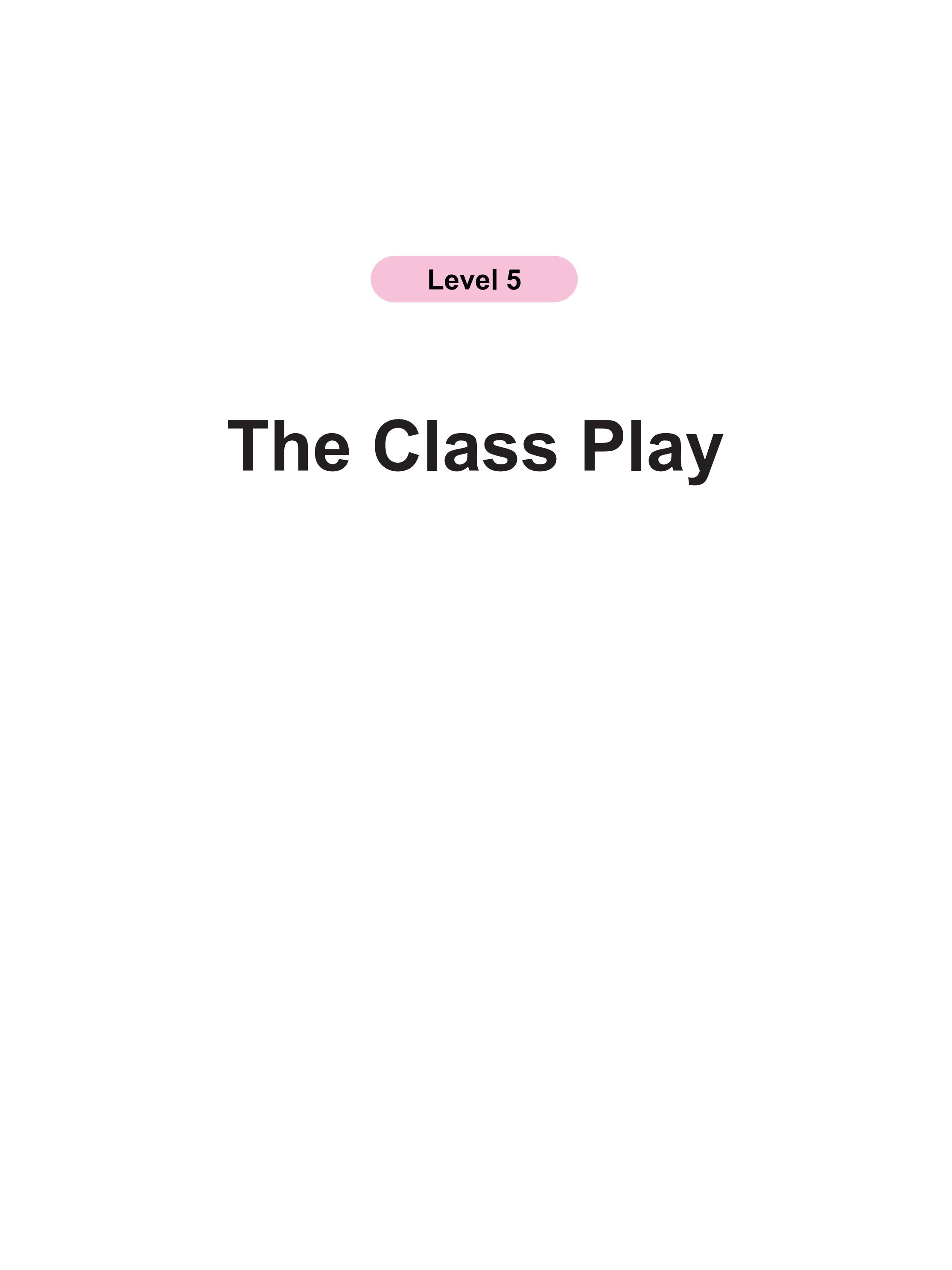 The Class Play