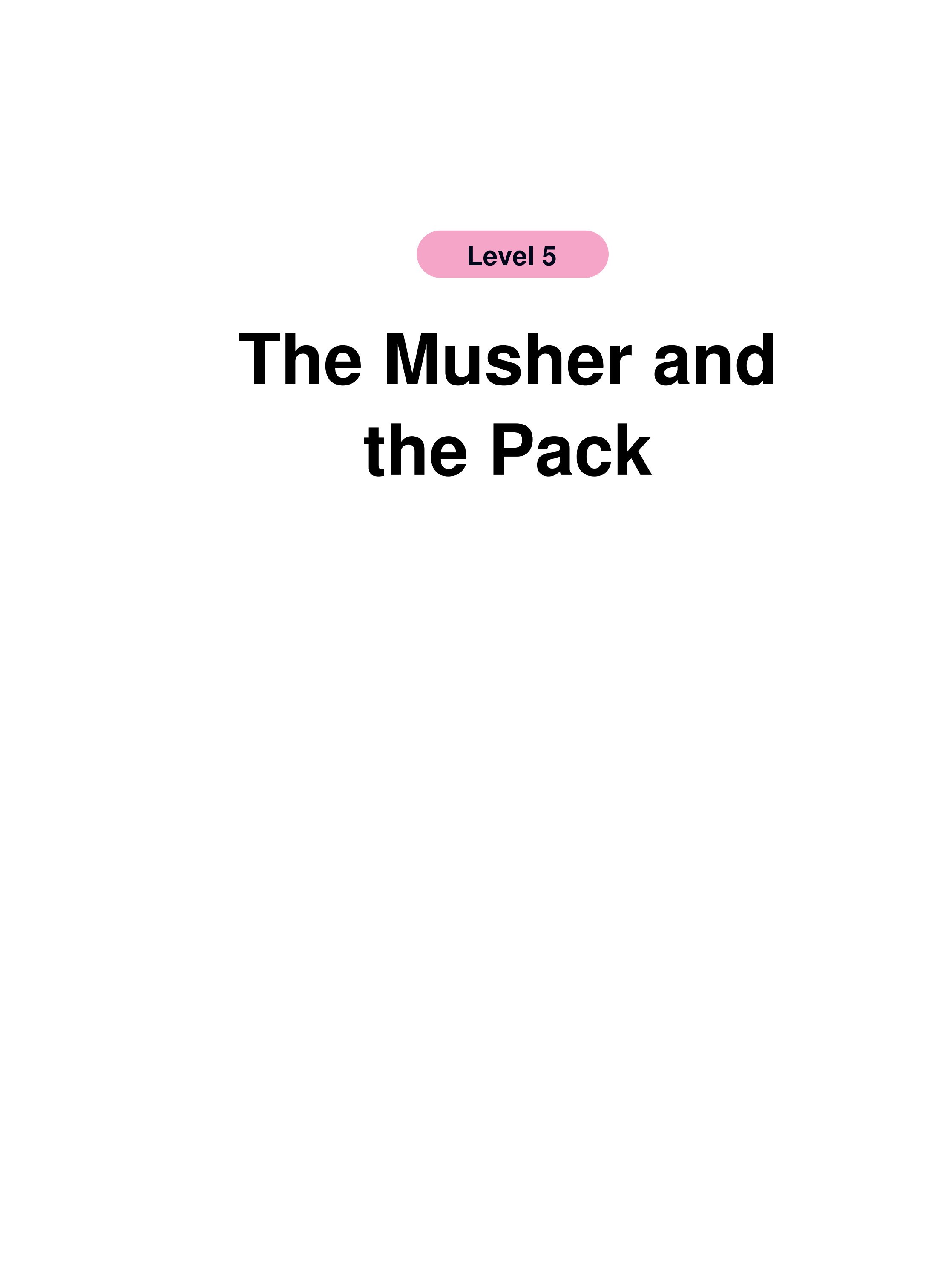 The Musher and the Pack
