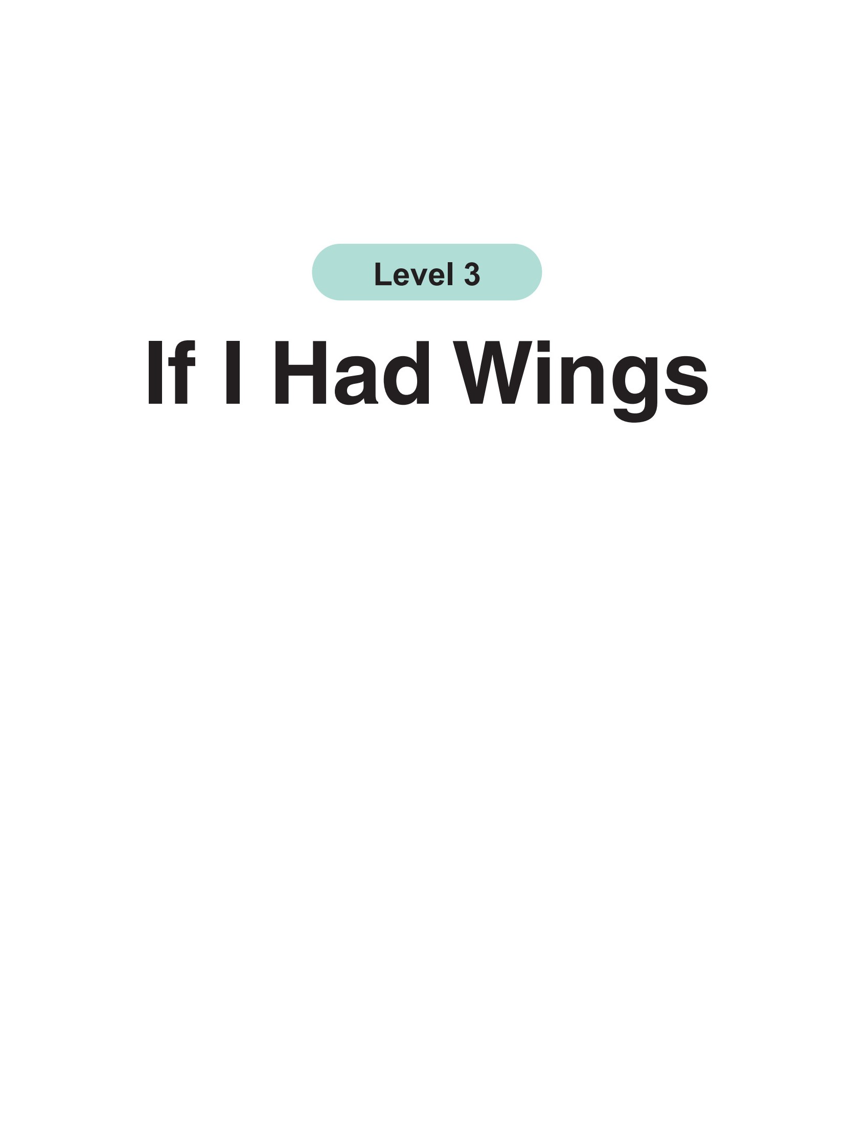 If I Had Wings