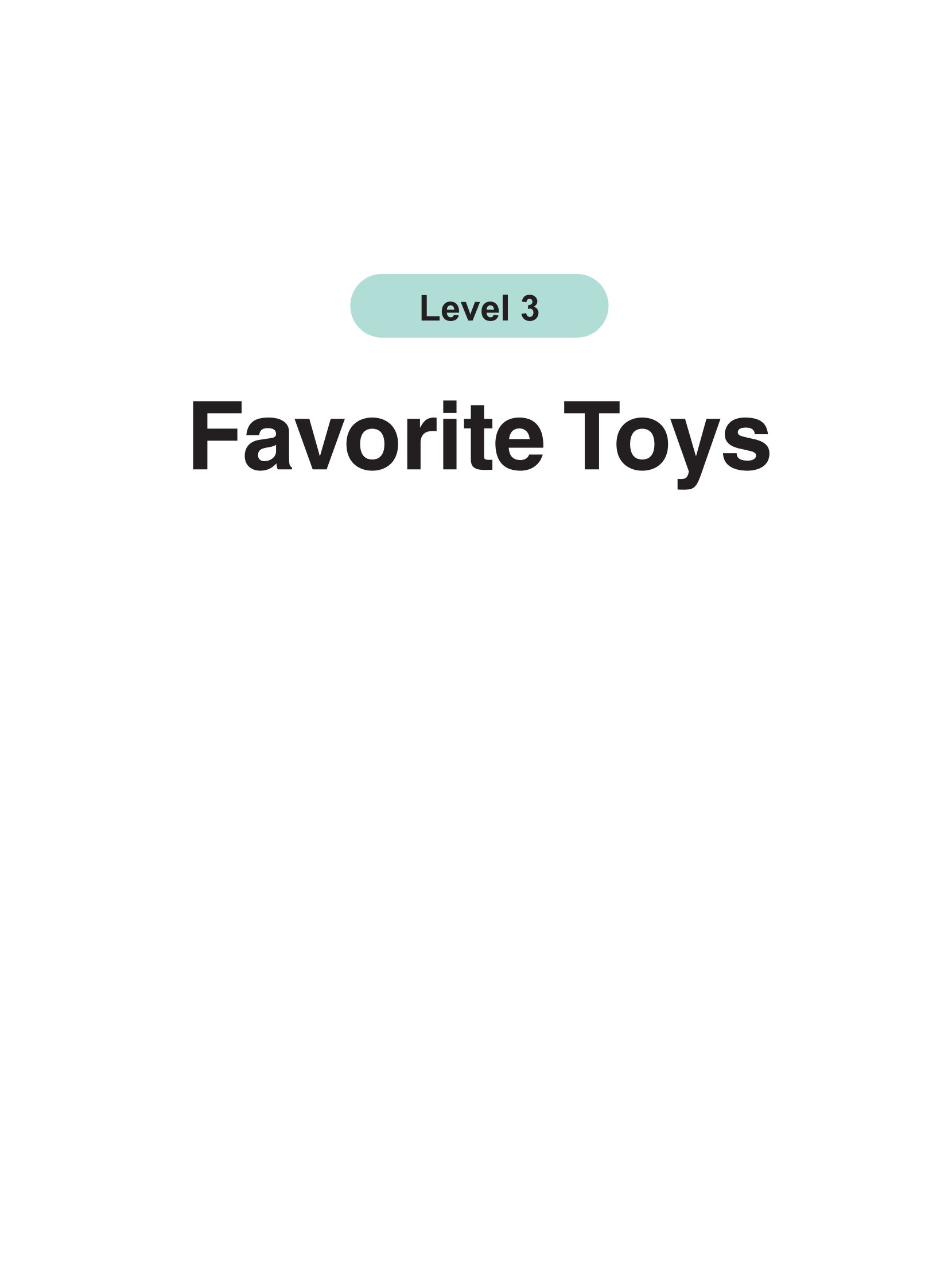 Favorite Toys