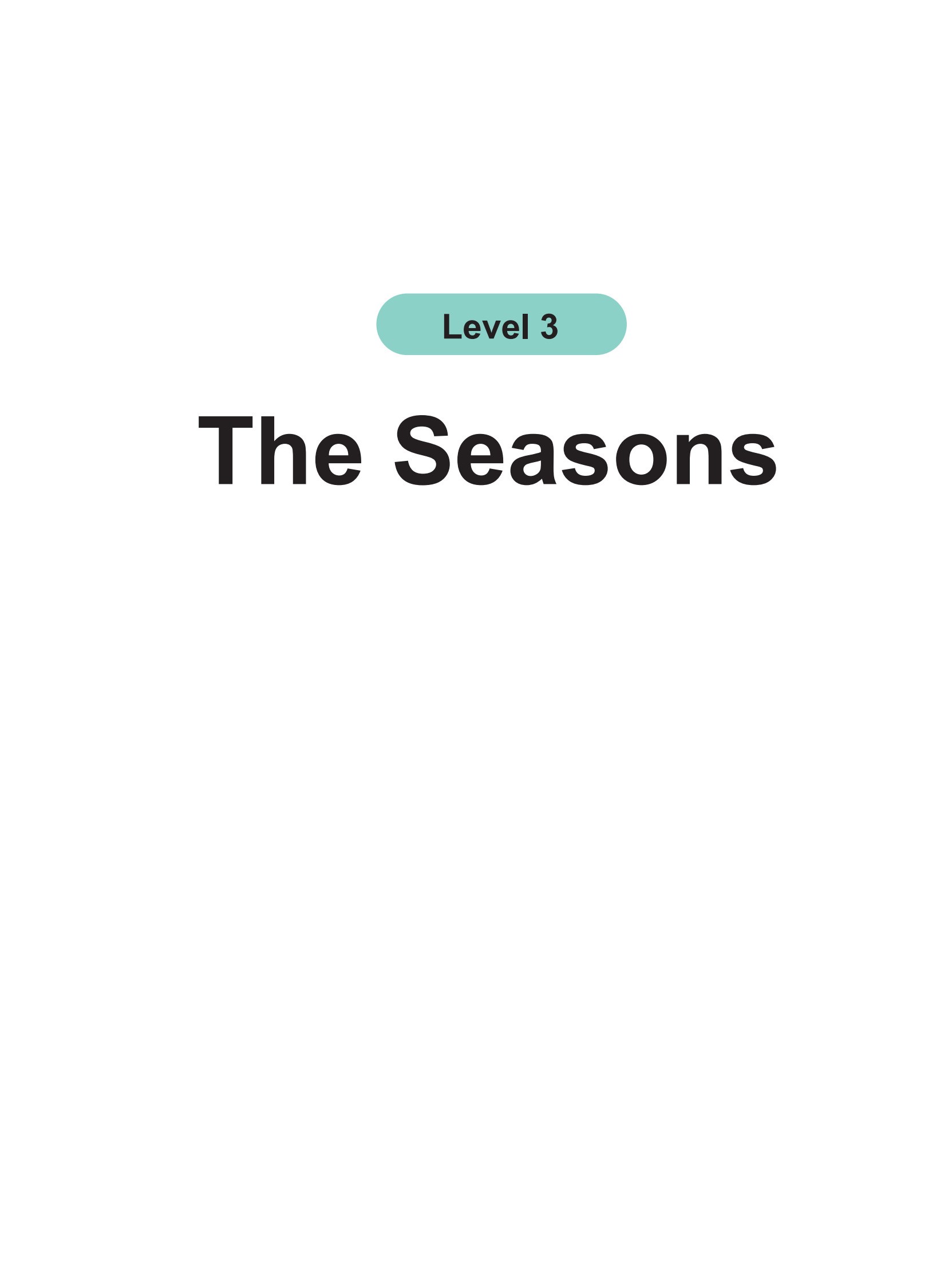 The Seasons