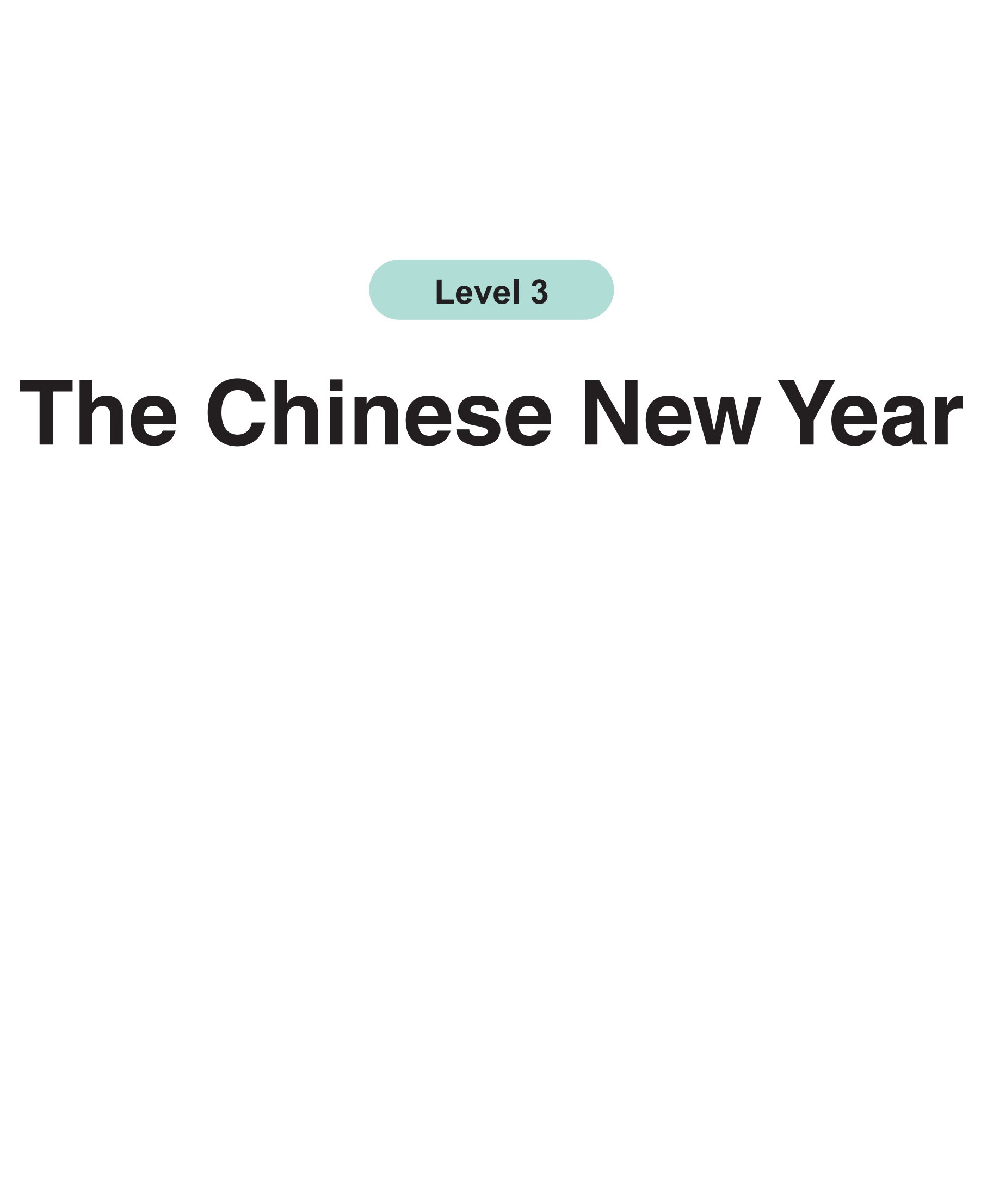 The Chinese New Year