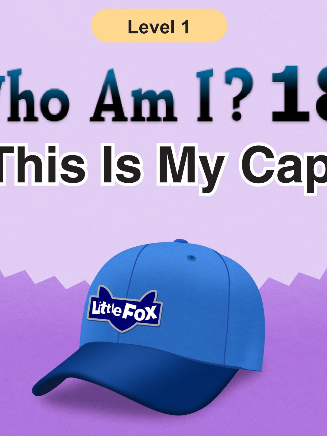 Who Am I -This Is My Cap