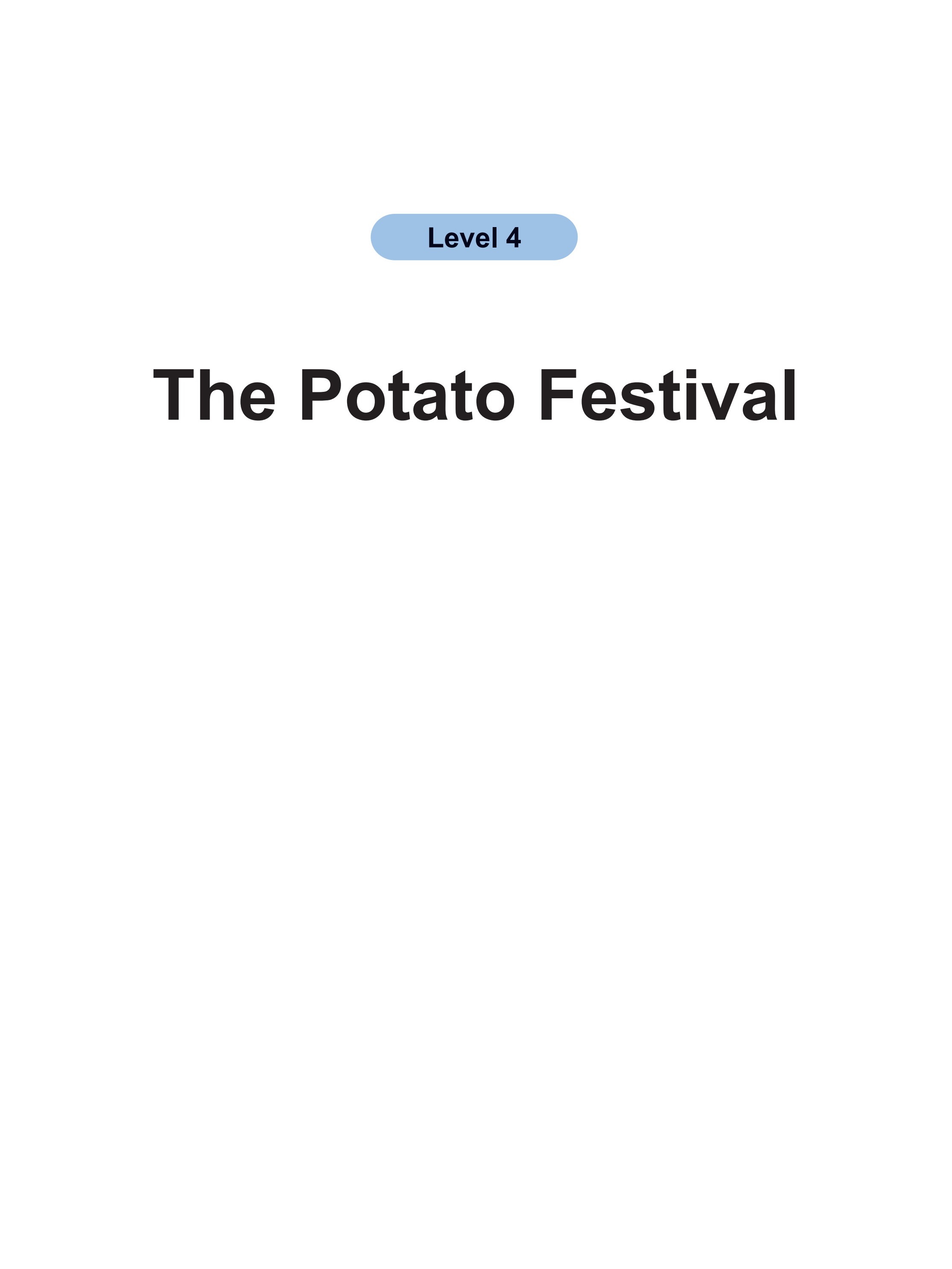 The Potato Festival