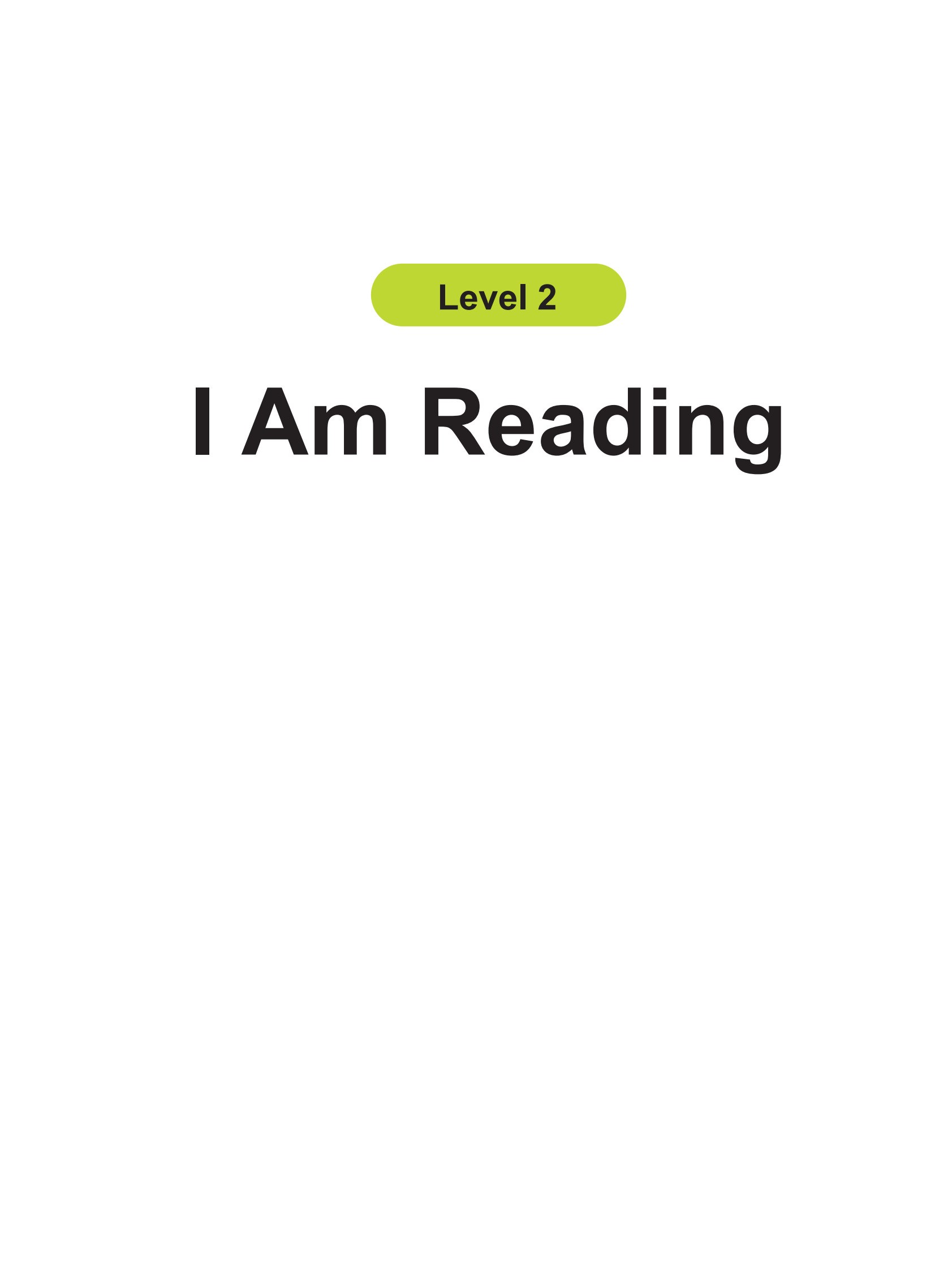 I Am Reading