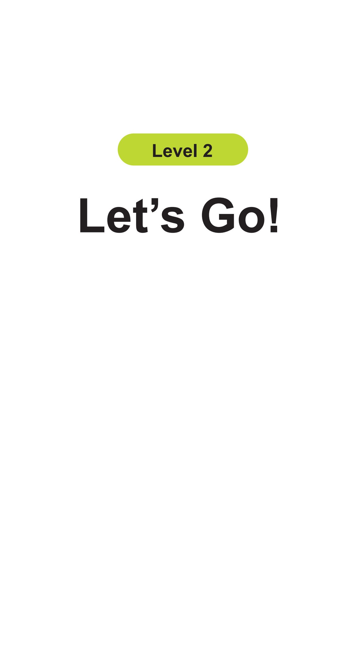 Let’s Go!