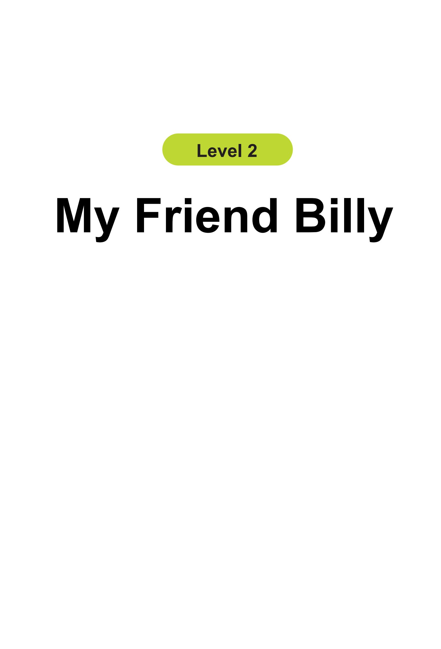 My Friend Billy