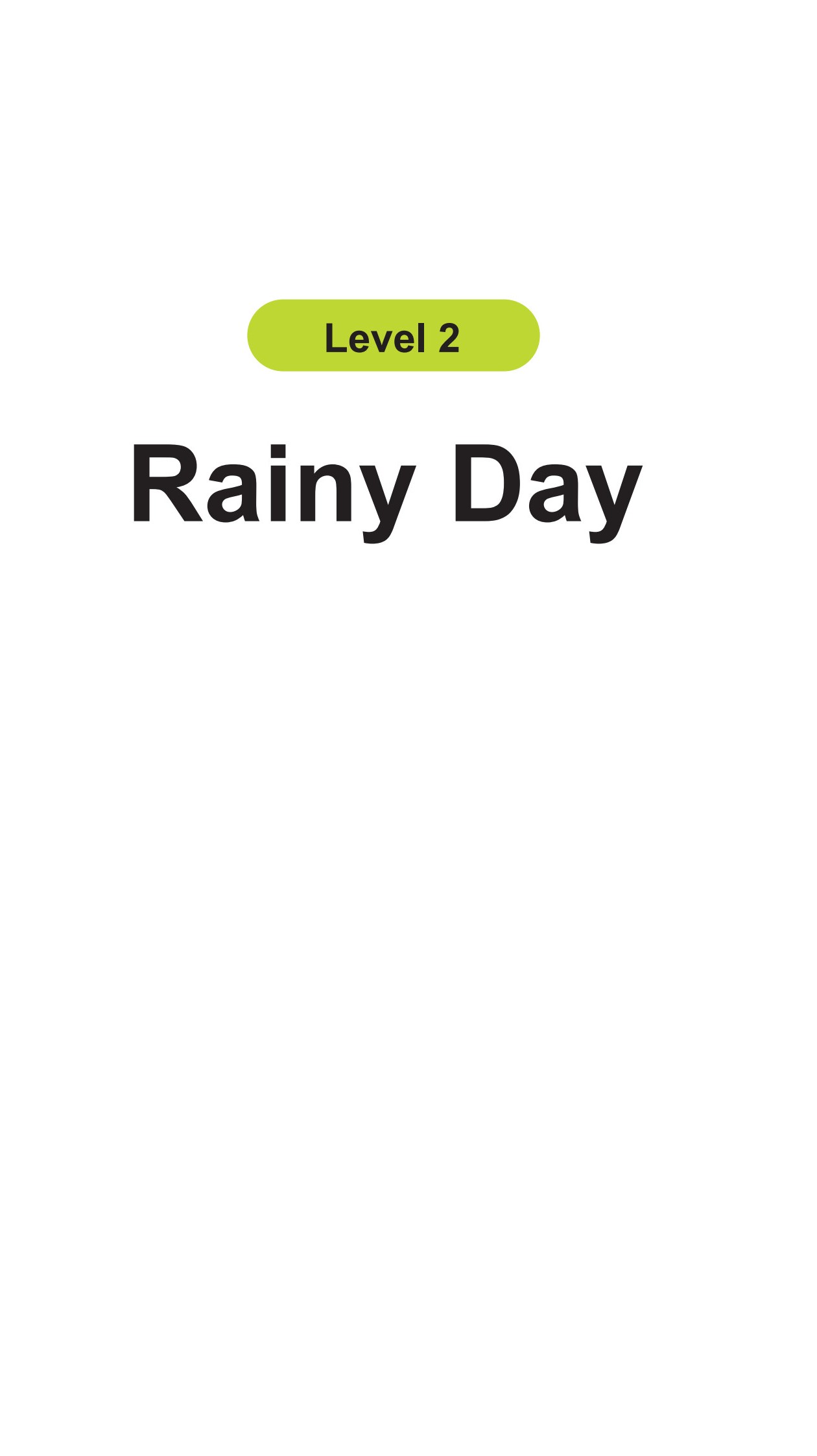 Rainy Day