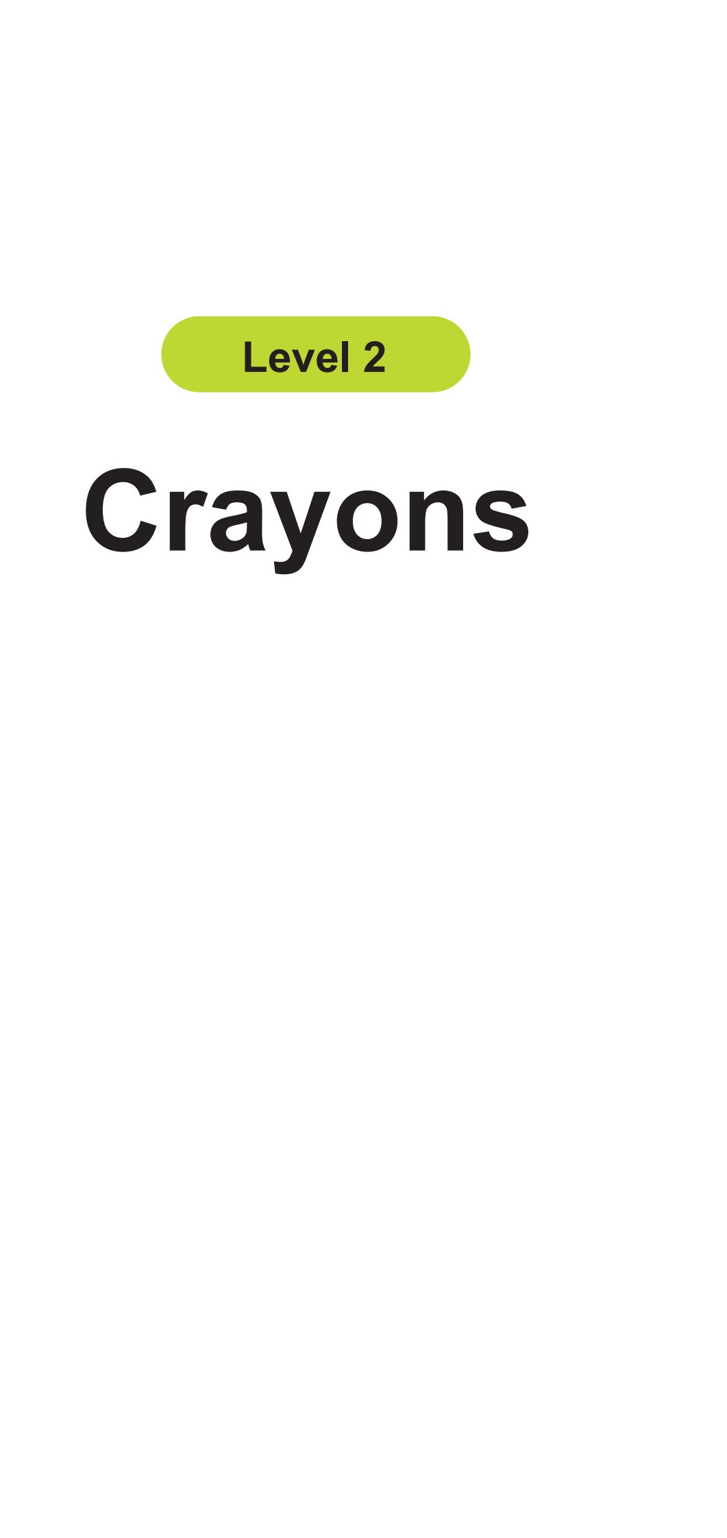 Crayons