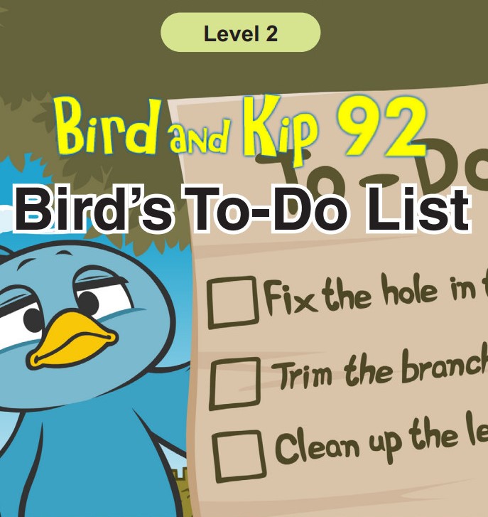 Bird's To-Do List