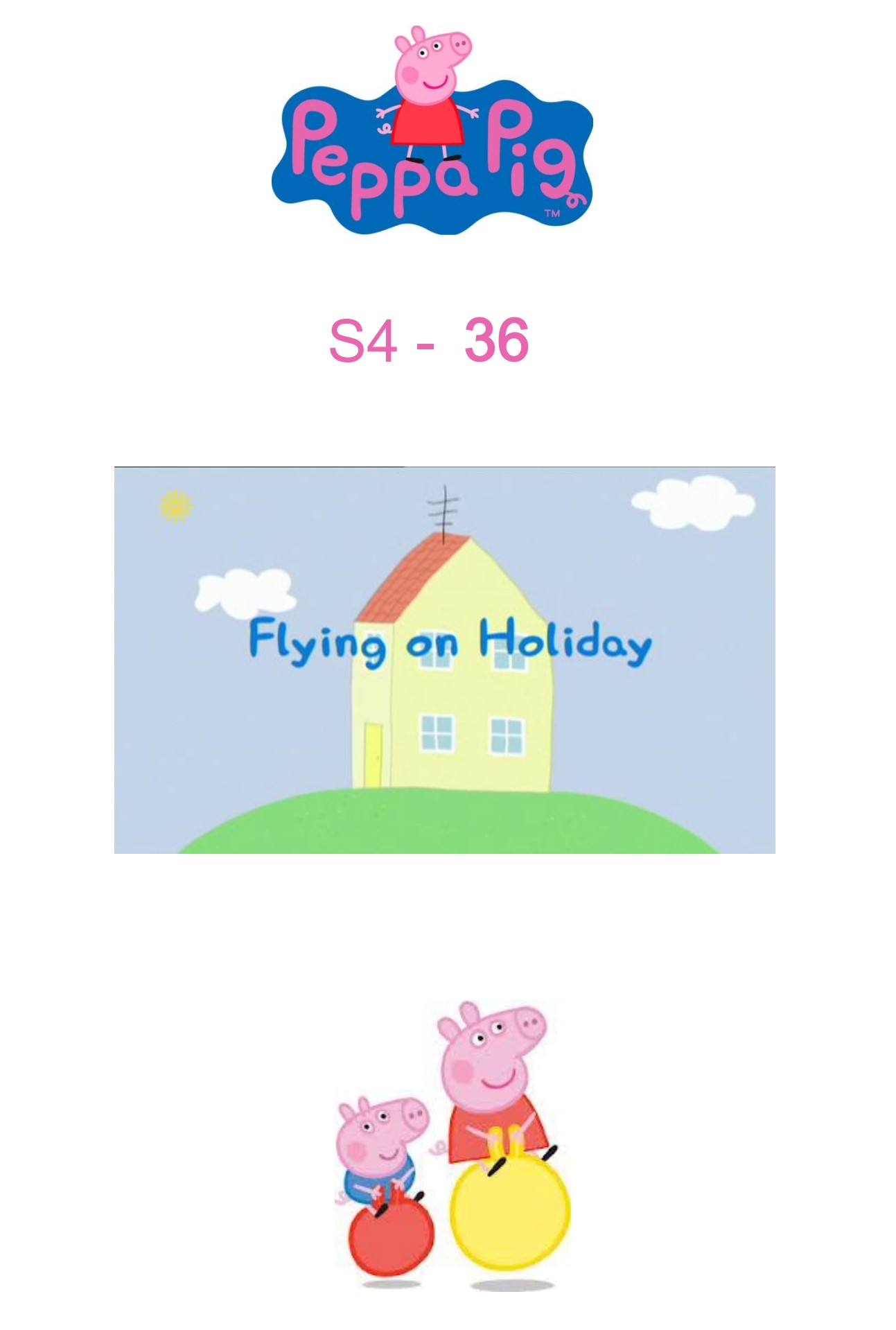 Flying on Holiday