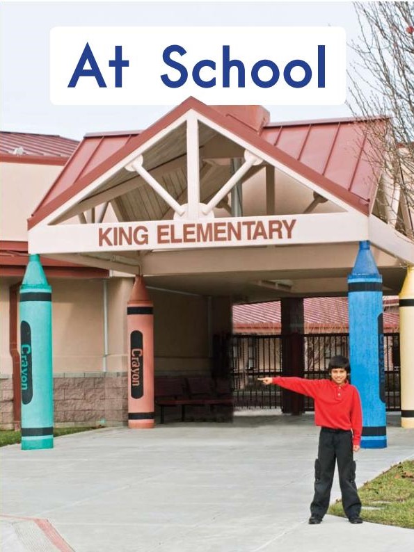 At school